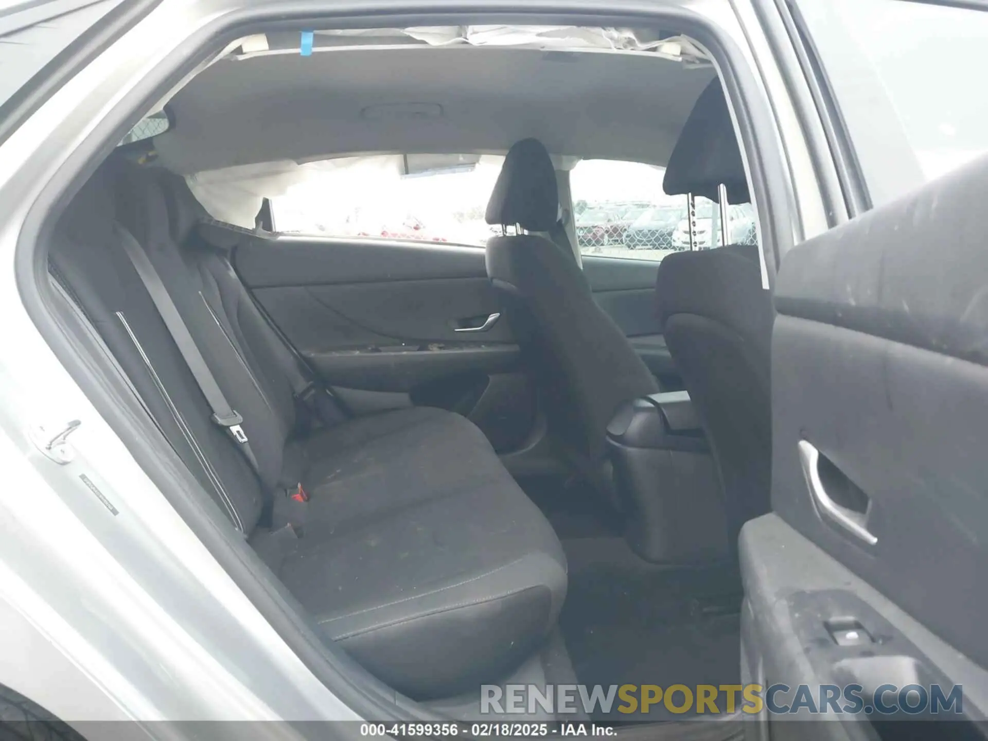 8 Photograph of a damaged car 5NPLM4AG3PH104760 HYUNDAI ELANTRA 2023