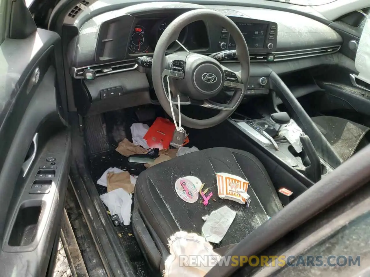 8 Photograph of a damaged car 5NPLM4AG4PH086950 HYUNDAI ELANTRA 2023