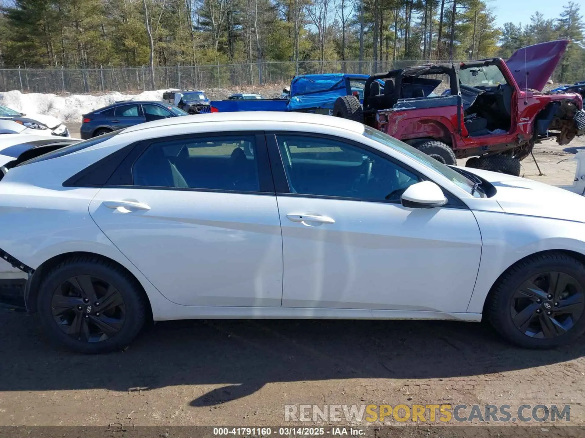 13 Photograph of a damaged car 5NPLM4AG4PH090979 HYUNDAI ELANTRA 2023