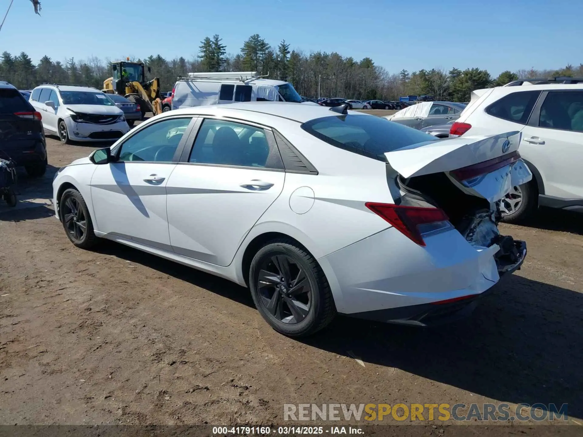 3 Photograph of a damaged car 5NPLM4AG4PH090979 HYUNDAI ELANTRA 2023