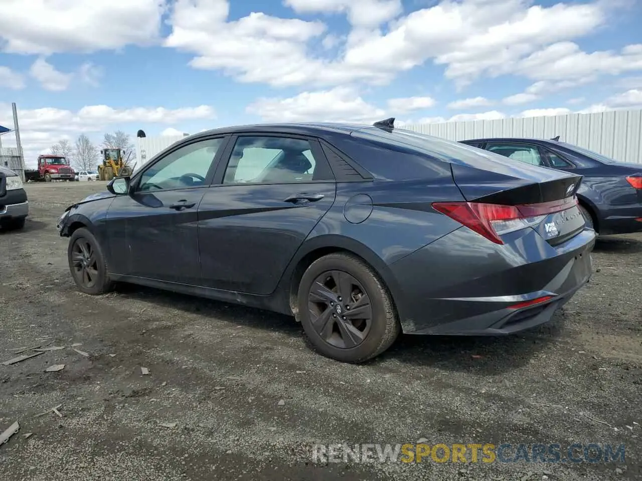 2 Photograph of a damaged car 5NPLM4AG4PH093770 HYUNDAI ELANTRA 2023