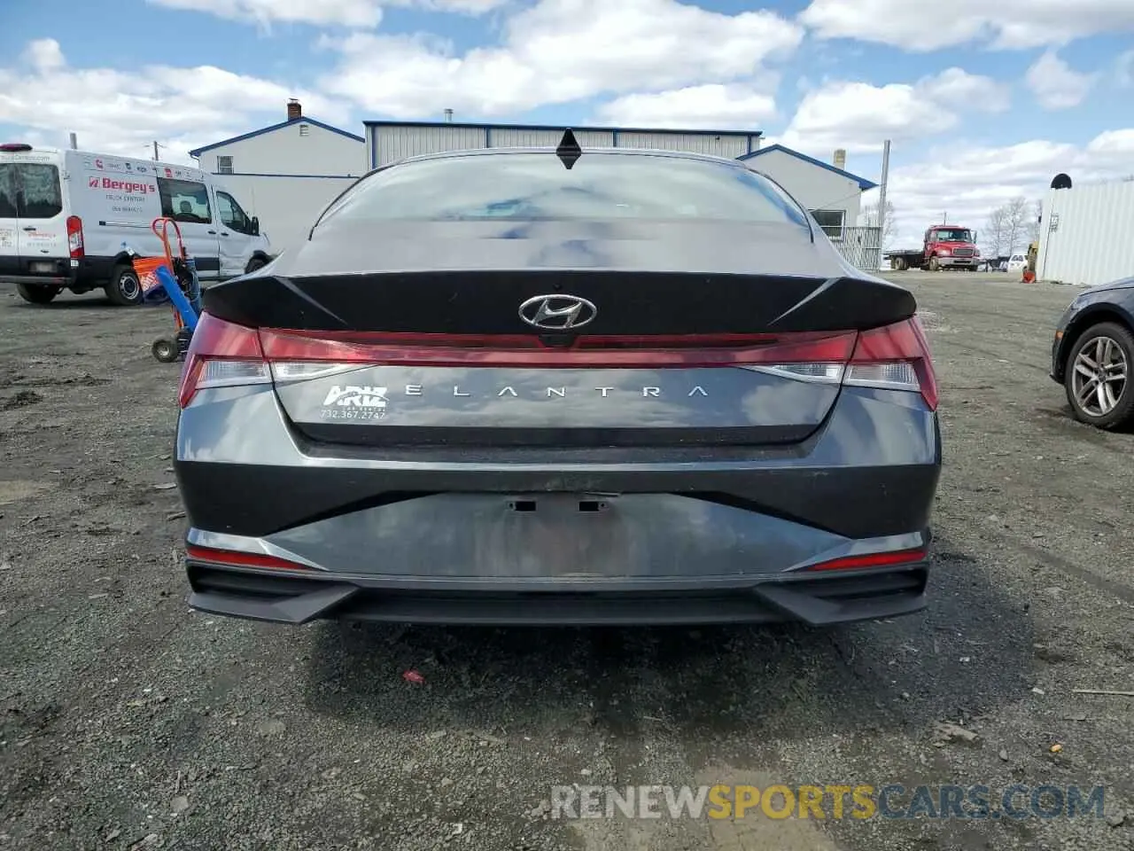 6 Photograph of a damaged car 5NPLM4AG4PH093770 HYUNDAI ELANTRA 2023