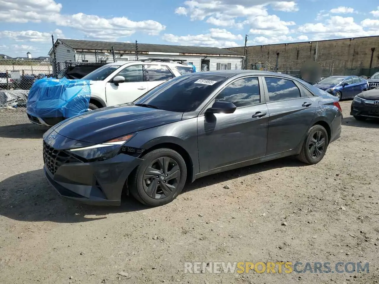 1 Photograph of a damaged car 5NPLM4AG4PH095941 HYUNDAI ELANTRA 2023
