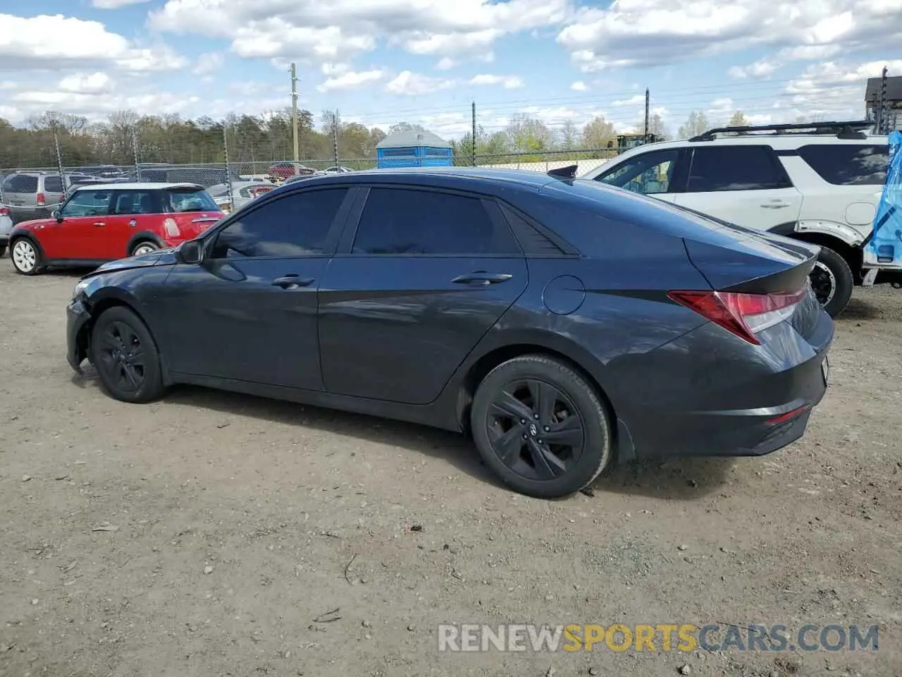 2 Photograph of a damaged car 5NPLM4AG4PH095941 HYUNDAI ELANTRA 2023