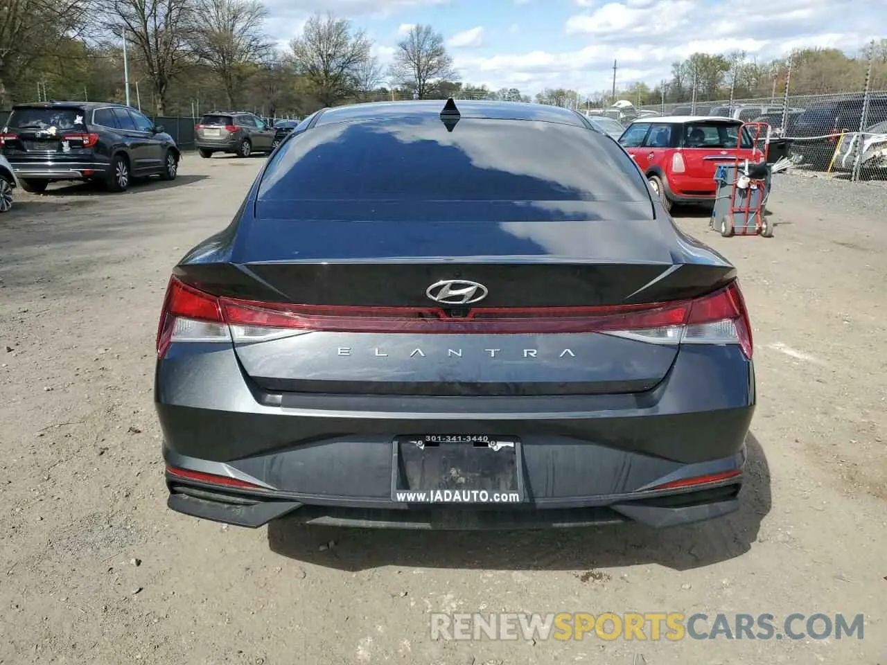 6 Photograph of a damaged car 5NPLM4AG4PH095941 HYUNDAI ELANTRA 2023