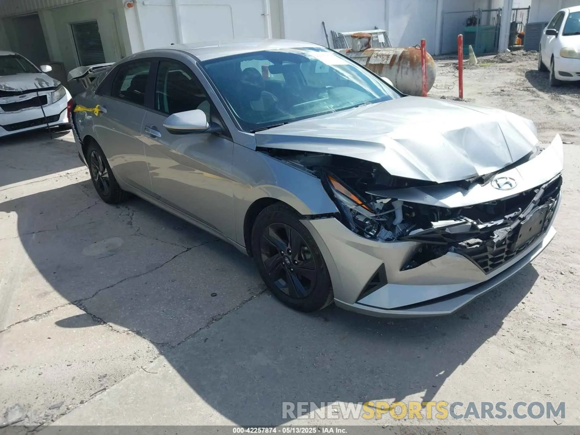 1 Photograph of a damaged car 5NPLM4AG4PH103505 HYUNDAI ELANTRA 2023