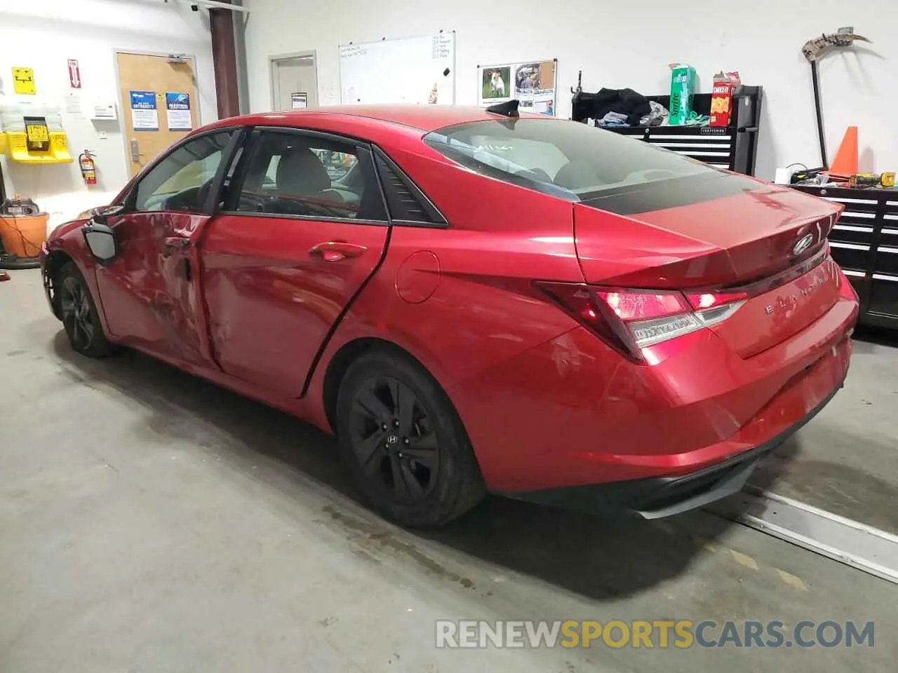 2 Photograph of a damaged car 5NPLM4AG4PH104363 HYUNDAI ELANTRA 2023