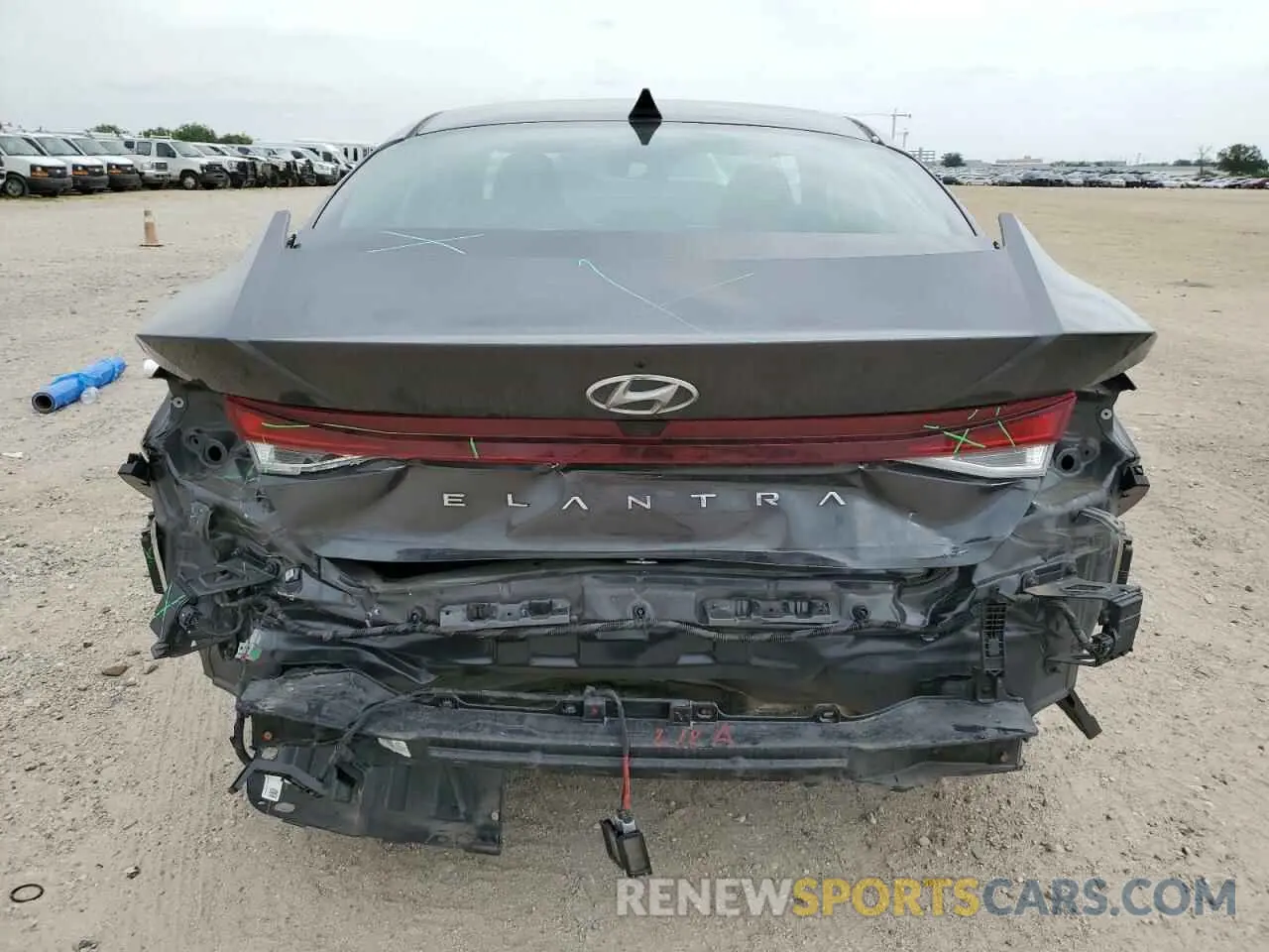 6 Photograph of a damaged car 5NPLM4AG4PH110292 HYUNDAI ELANTRA 2023