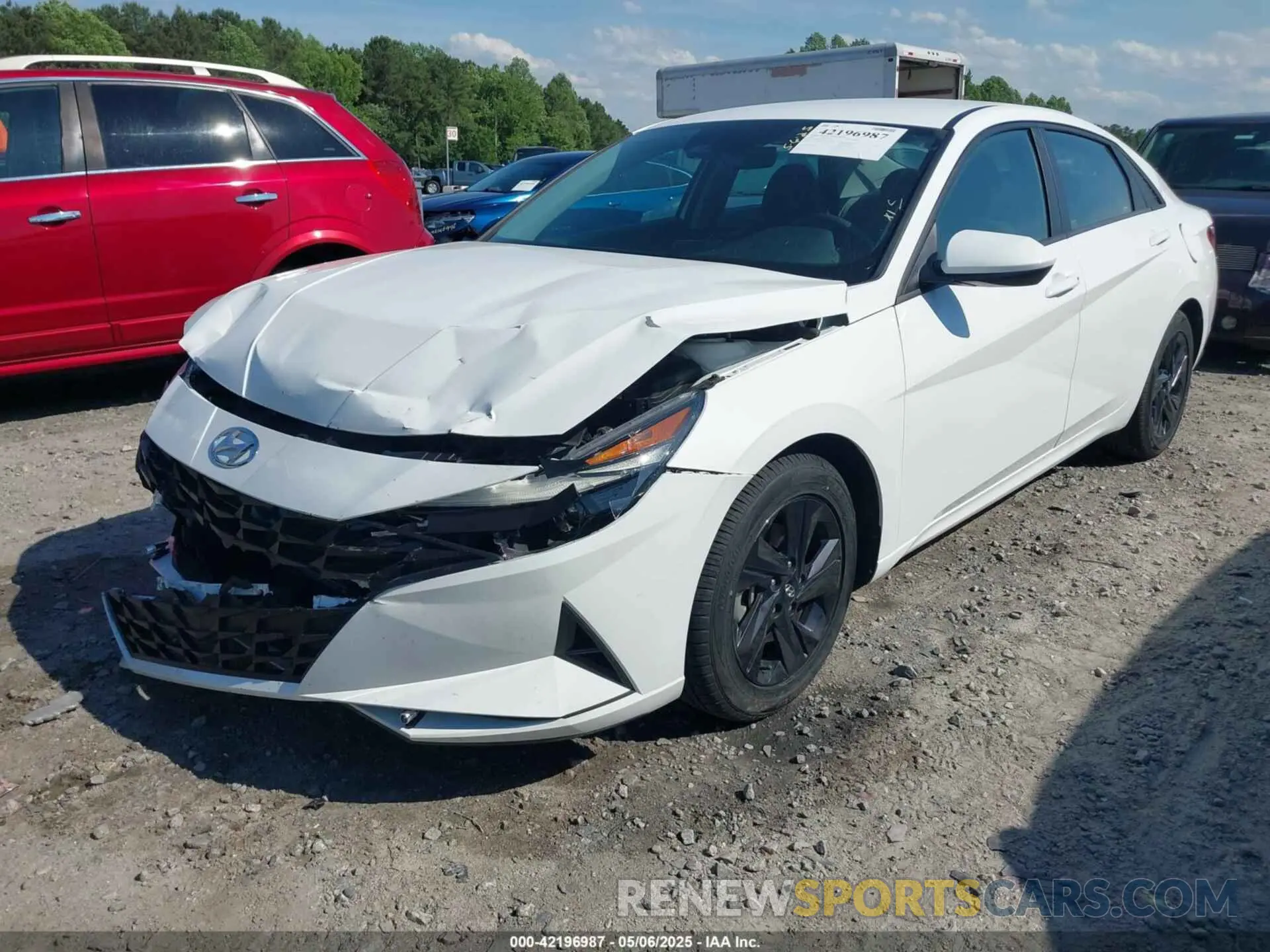 2 Photograph of a damaged car 5NPLM4AG4PH112219 HYUNDAI ELANTRA 2023