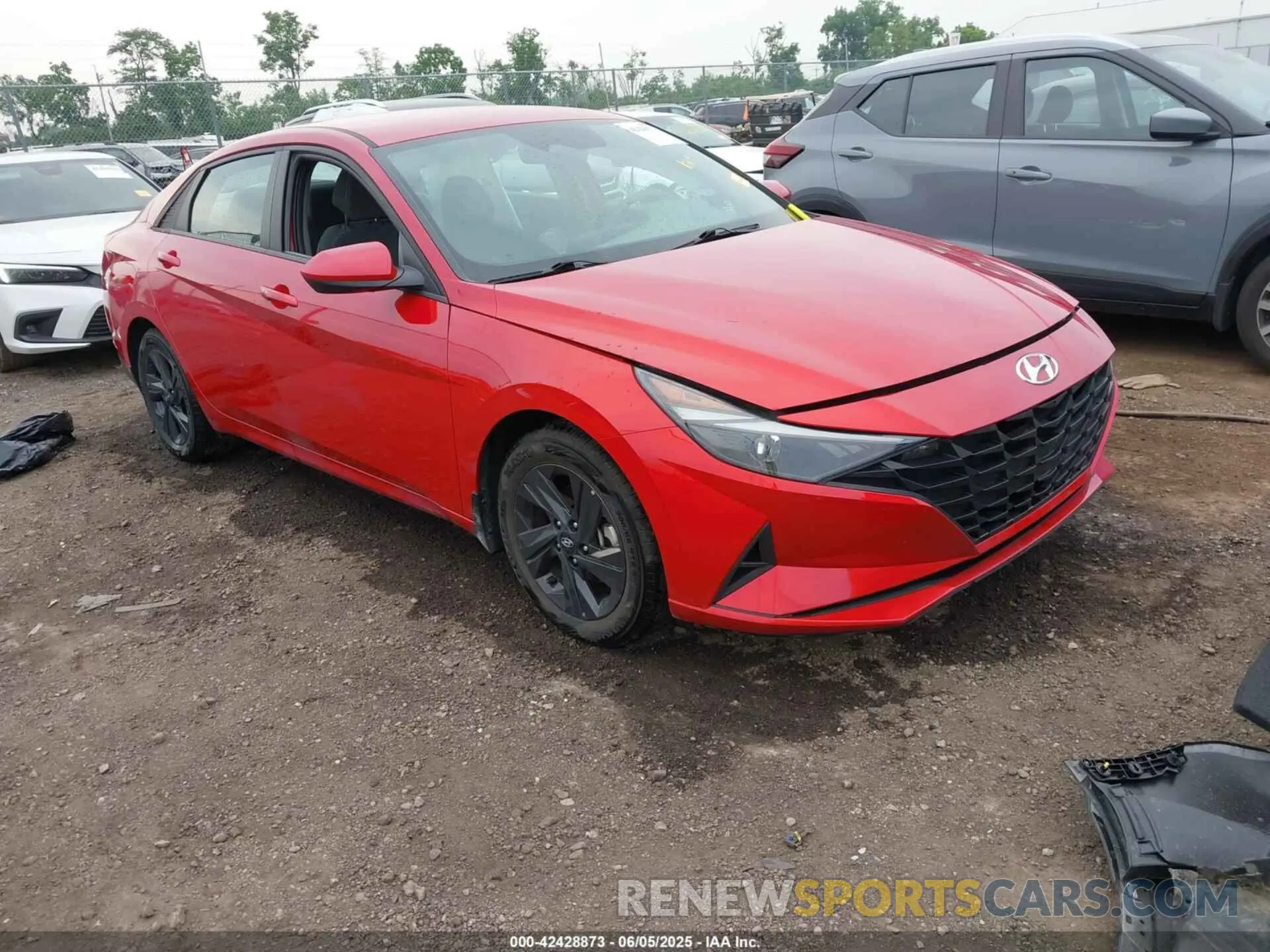 1 Photograph of a damaged car 5NPLM4AG5PH089906 HYUNDAI ELANTRA 2023