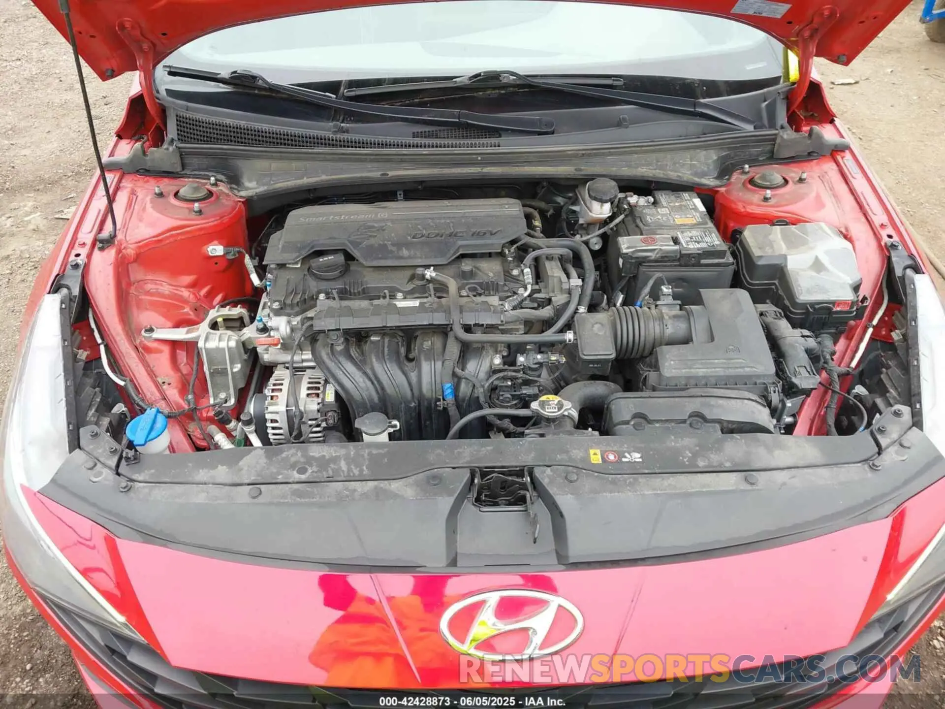 10 Photograph of a damaged car 5NPLM4AG5PH089906 HYUNDAI ELANTRA 2023