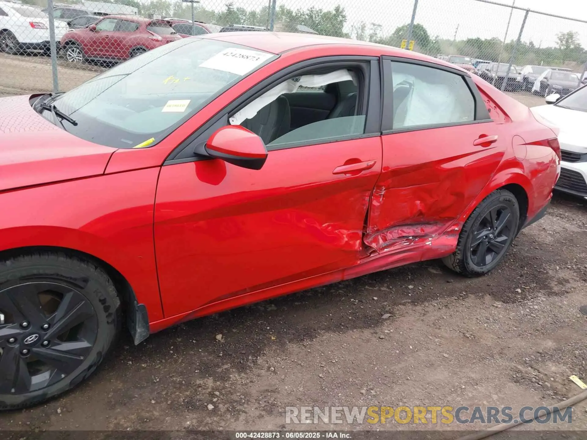 6 Photograph of a damaged car 5NPLM4AG5PH089906 HYUNDAI ELANTRA 2023
