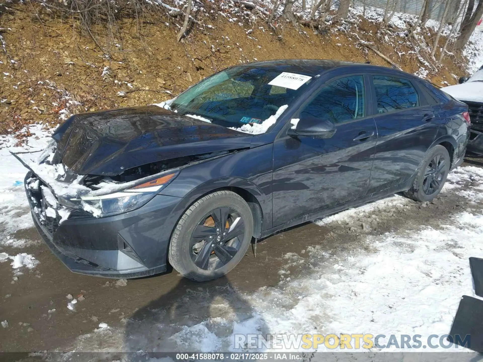 2 Photograph of a damaged car 5NPLM4AG5PH095897 HYUNDAI ELANTRA 2023