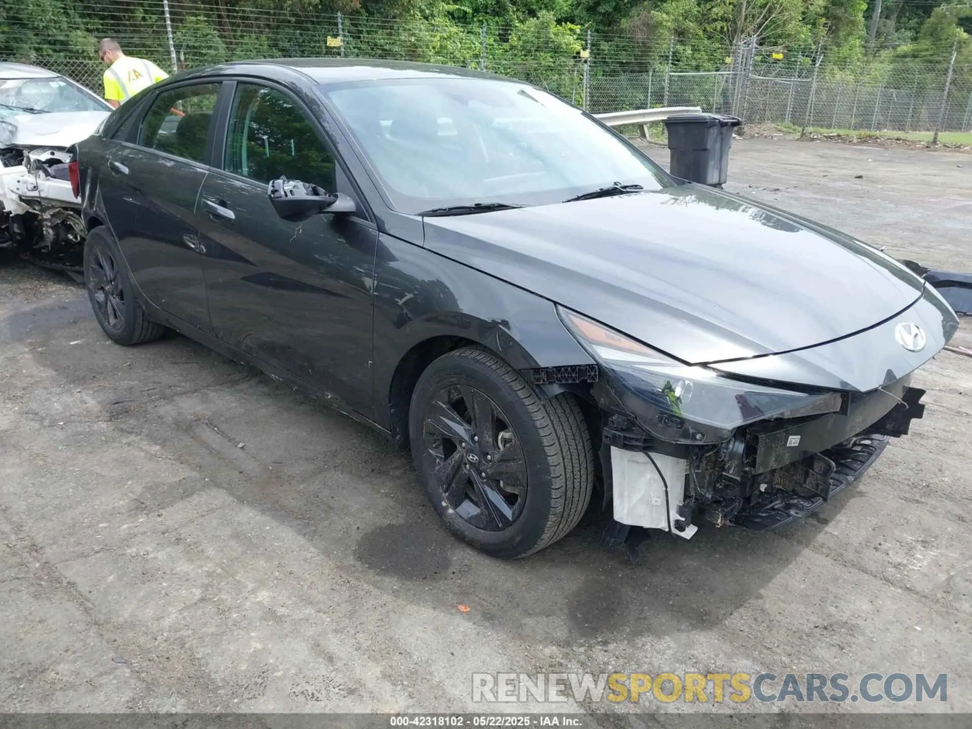 1 Photograph of a damaged car 5NPLM4AG5PH104517 HYUNDAI ELANTRA 2023