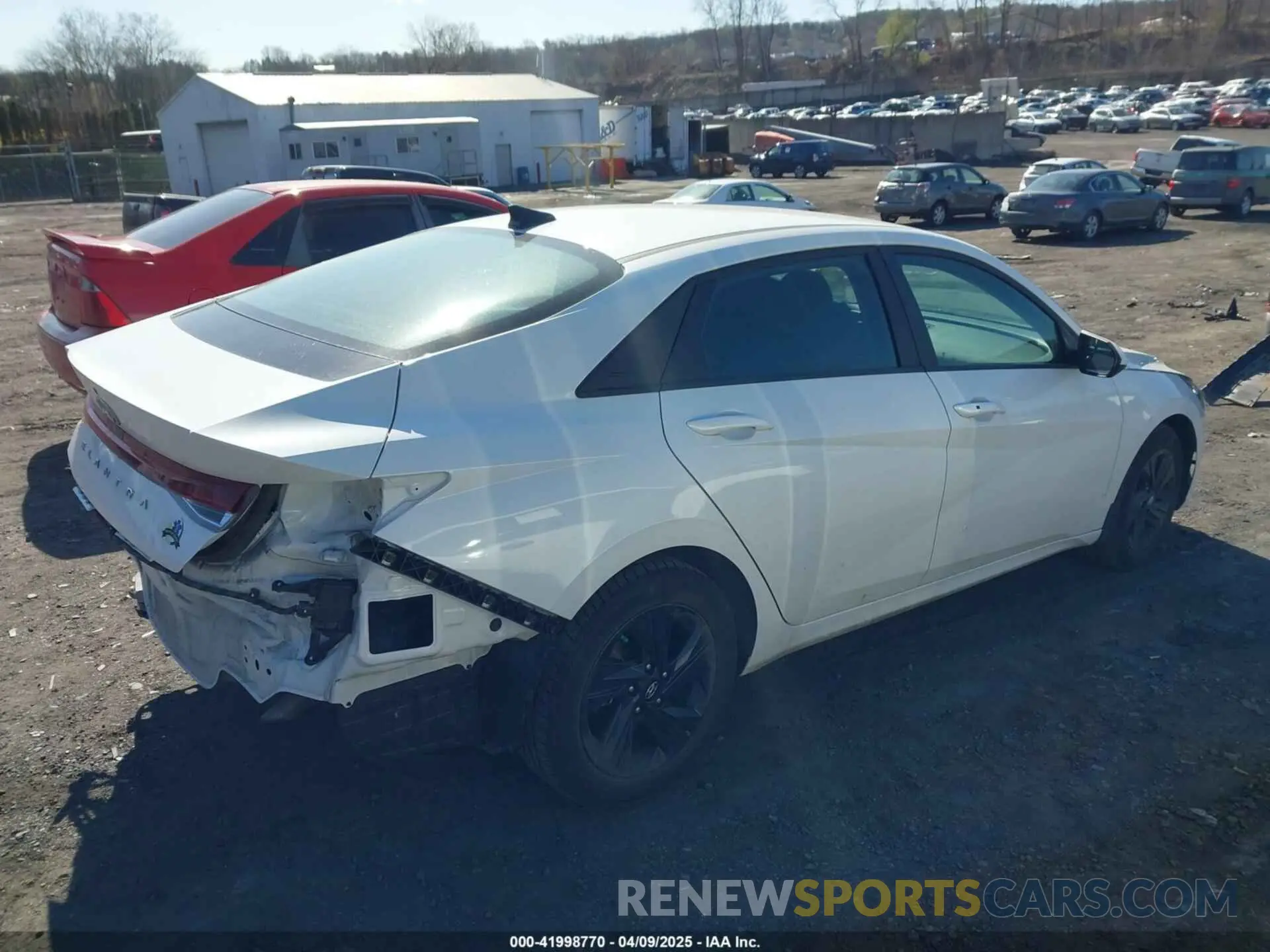 4 Photograph of a damaged car 5NPLM4AG6PH091857 HYUNDAI ELANTRA 2023