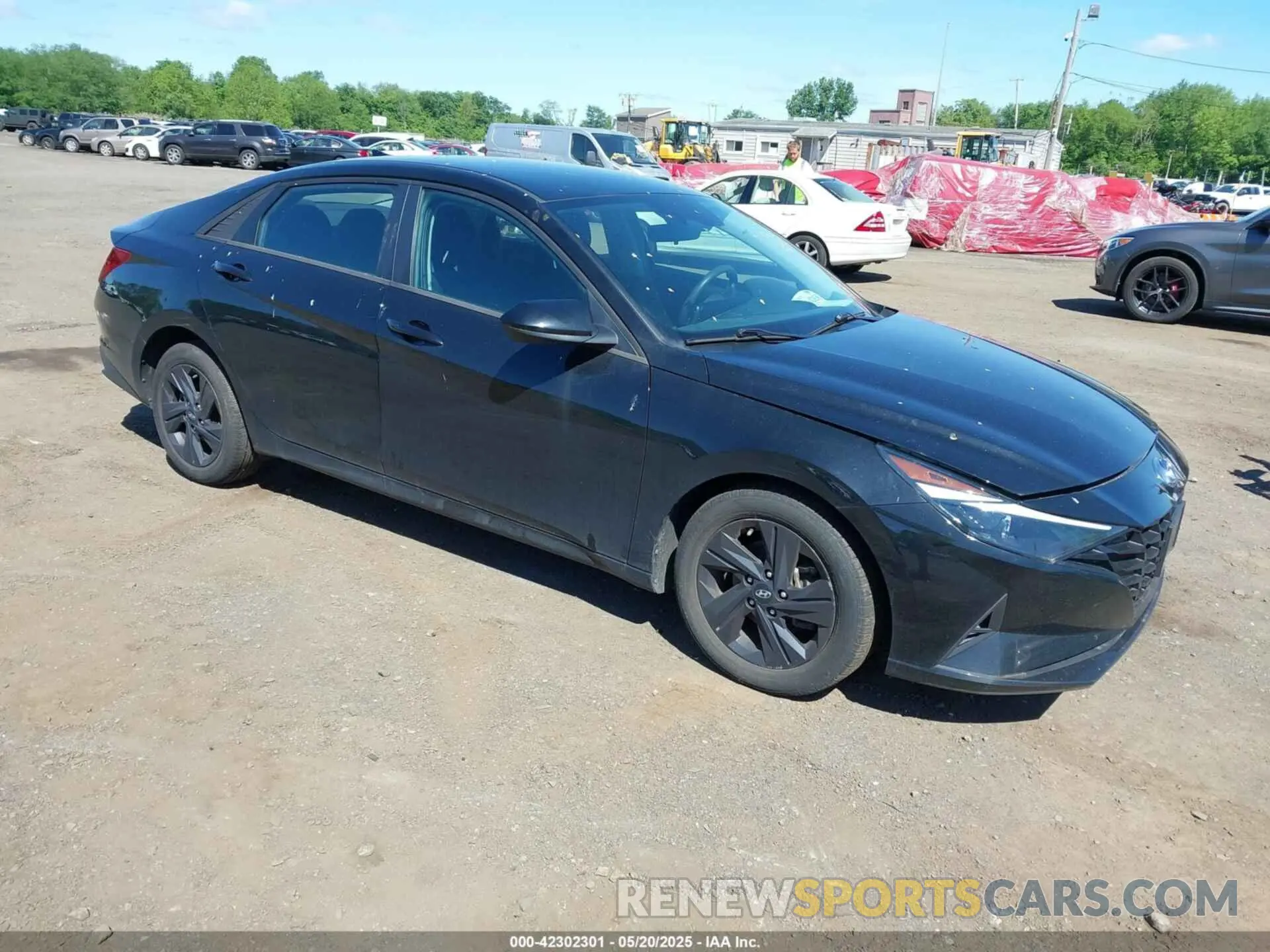 1 Photograph of a damaged car 5NPLM4AG6PH092054 HYUNDAI ELANTRA 2023