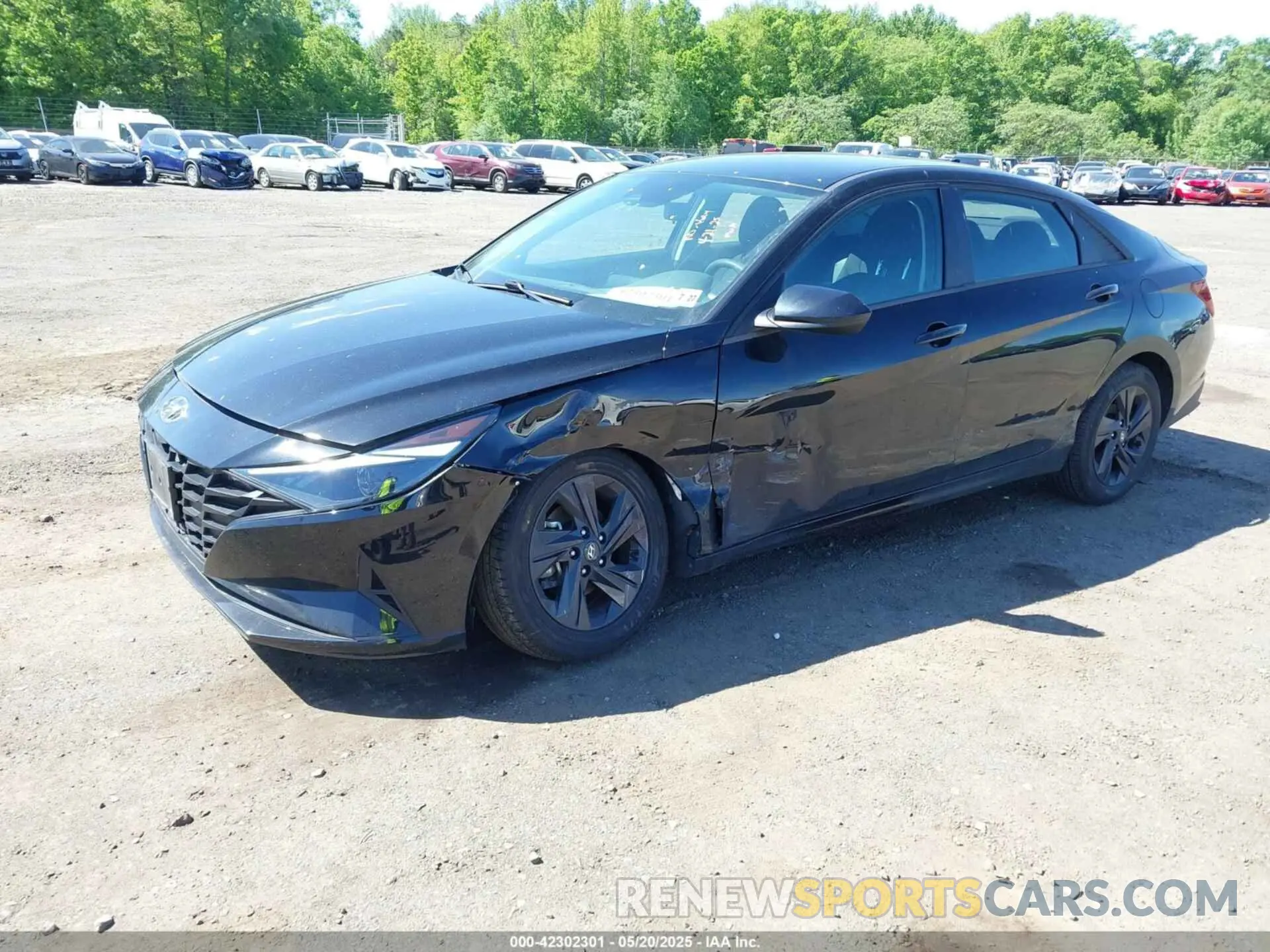 2 Photograph of a damaged car 5NPLM4AG6PH092054 HYUNDAI ELANTRA 2023