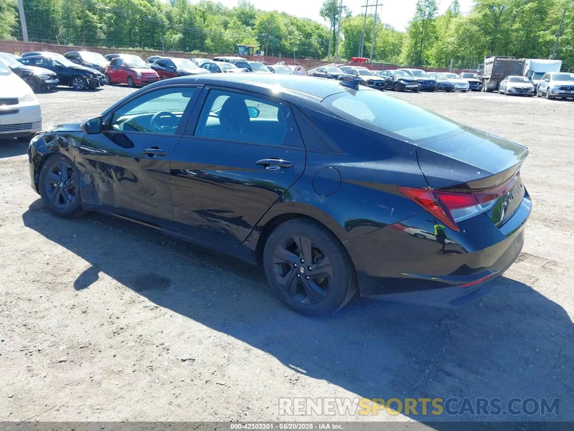 3 Photograph of a damaged car 5NPLM4AG6PH092054 HYUNDAI ELANTRA 2023