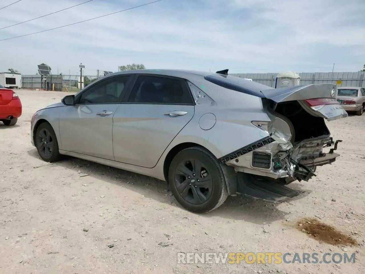 2 Photograph of a damaged car 5NPLM4AG6PH092426 HYUNDAI ELANTRA 2023