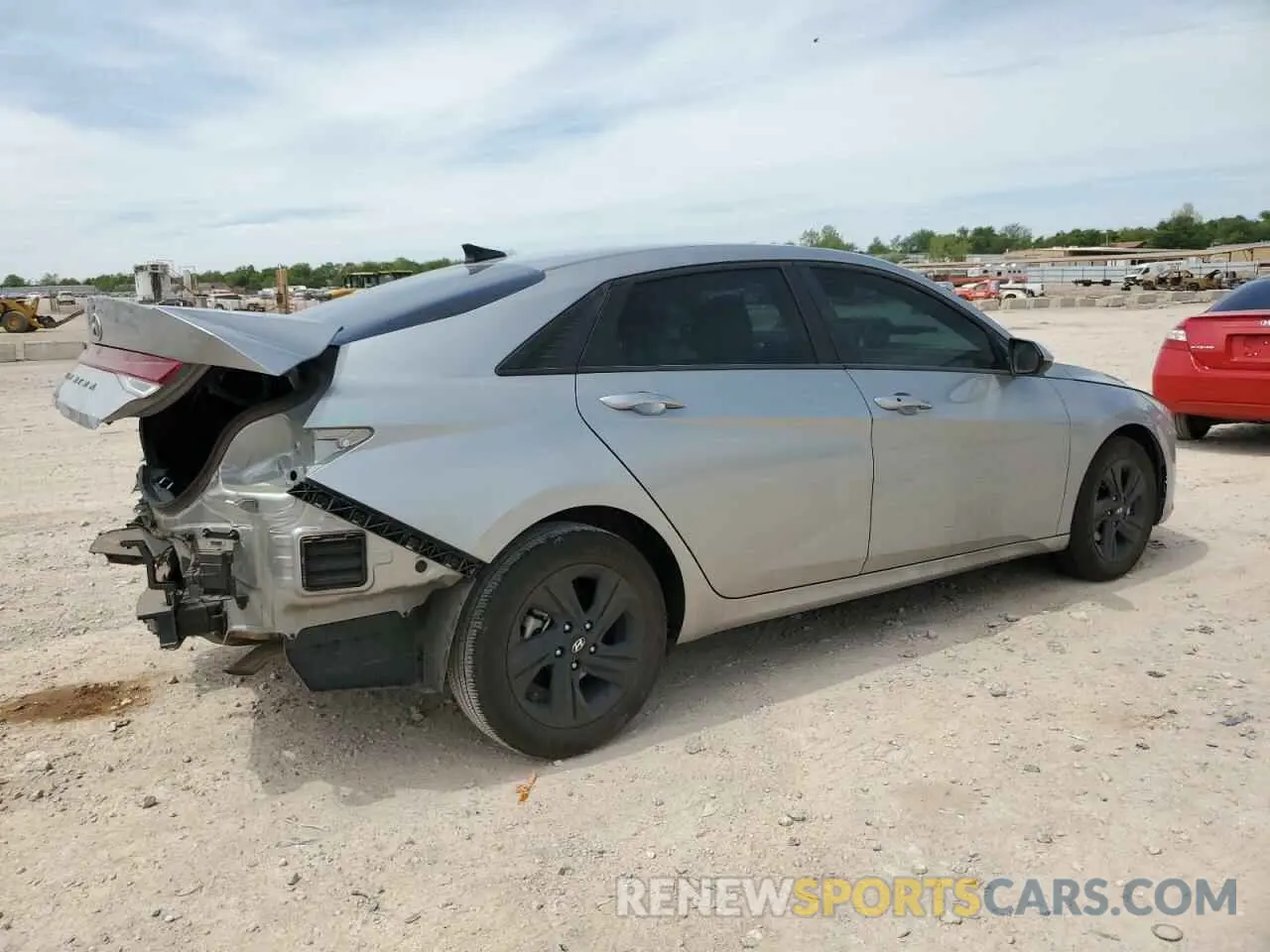 3 Photograph of a damaged car 5NPLM4AG6PH092426 HYUNDAI ELANTRA 2023