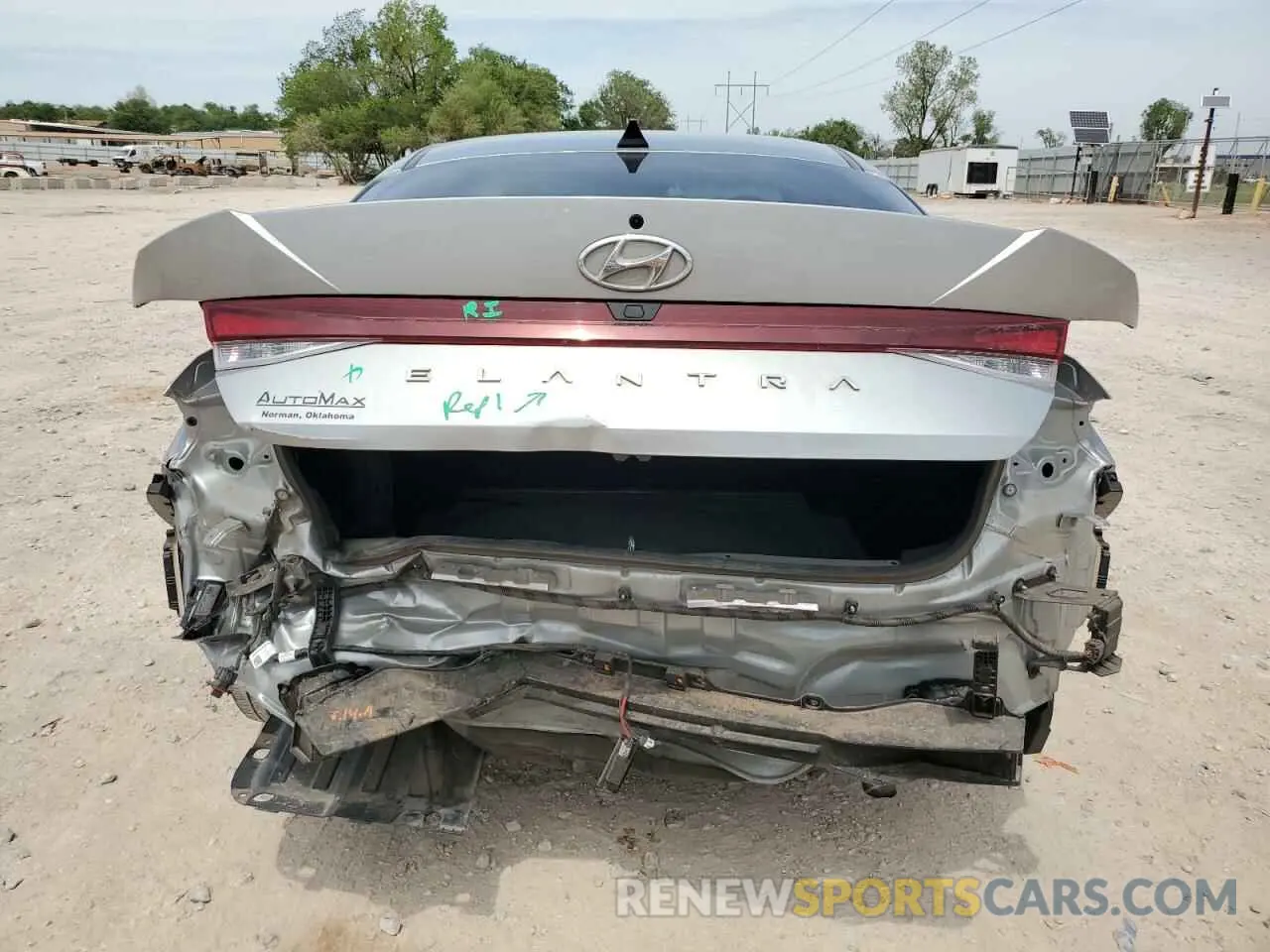 6 Photograph of a damaged car 5NPLM4AG6PH092426 HYUNDAI ELANTRA 2023