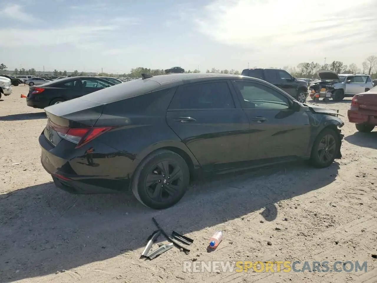 3 Photograph of a damaged car 5NPLM4AG6PH093253 HYUNDAI ELANTRA 2023