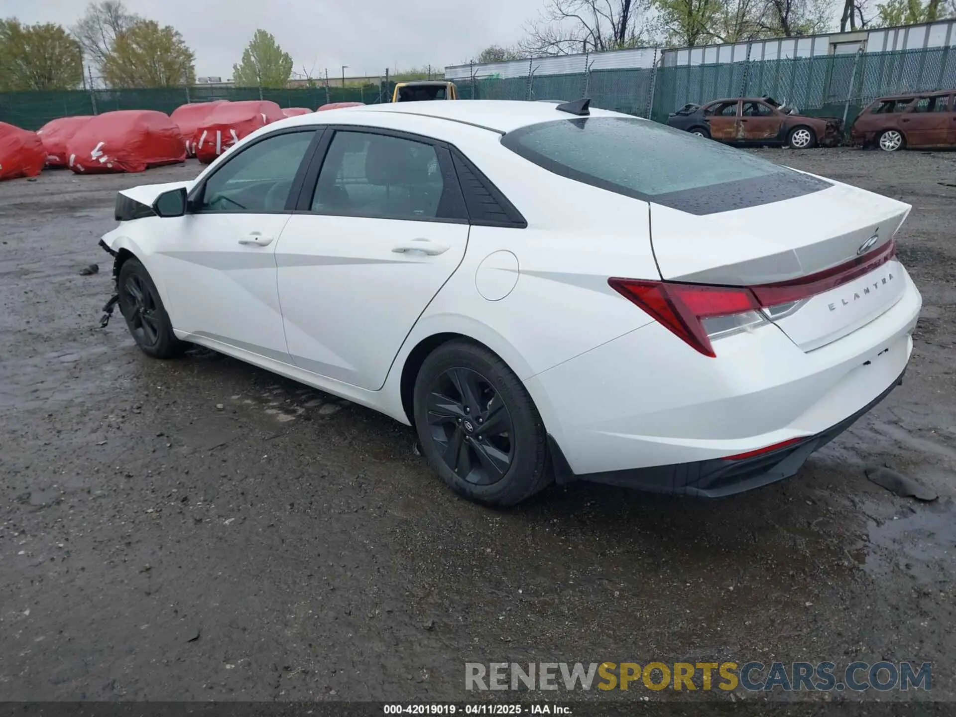 3 Photograph of a damaged car 5NPLM4AG6PH109998 HYUNDAI ELANTRA 2023