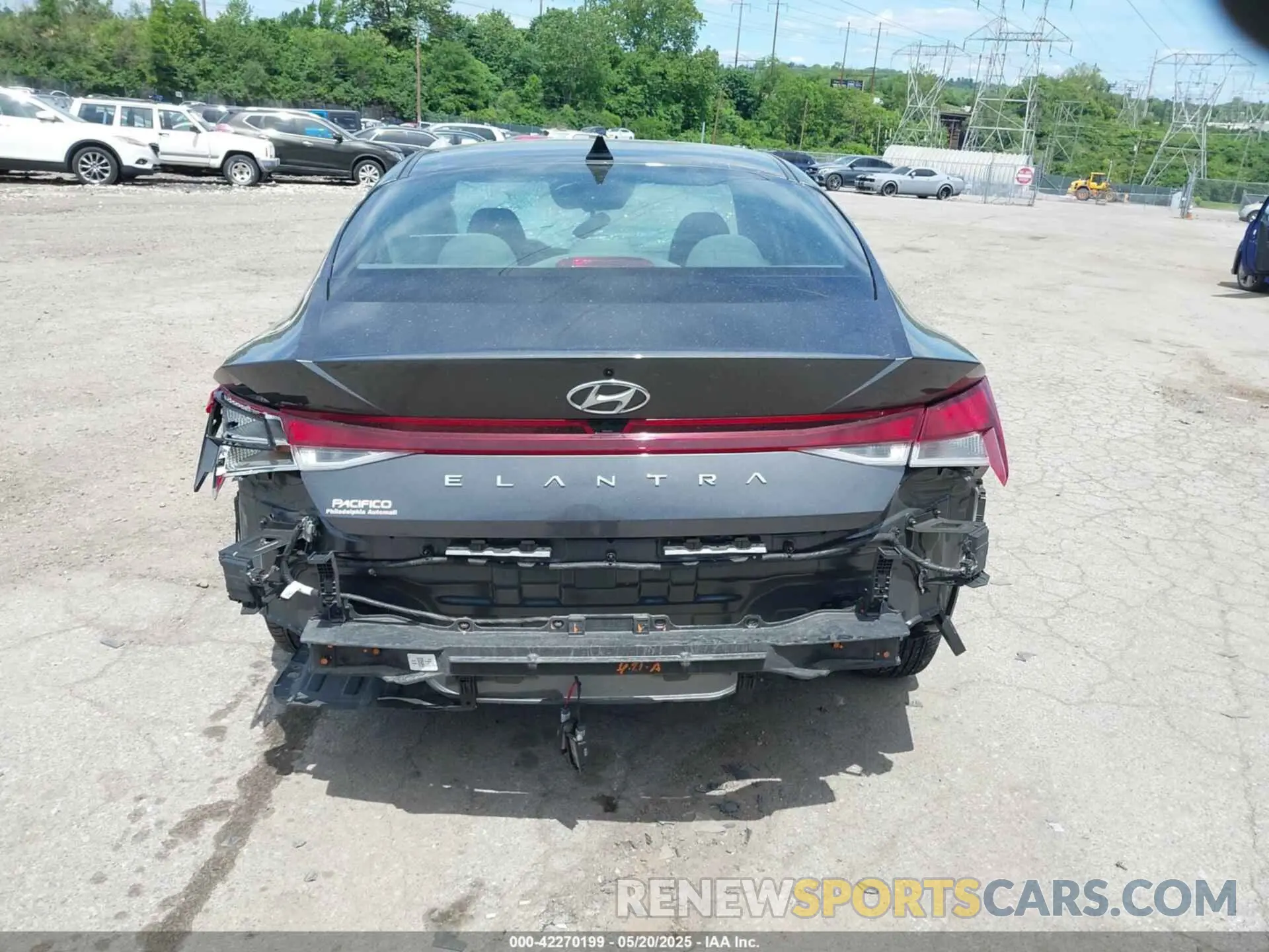 16 Photograph of a damaged car 5NPLM4AG6PH116434 HYUNDAI ELANTRA 2023