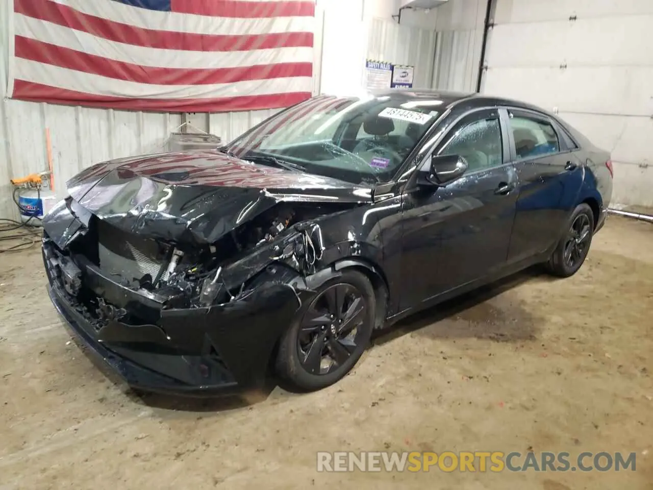 1 Photograph of a damaged car 5NPLM4AG7PH087039 HYUNDAI ELANTRA 2023