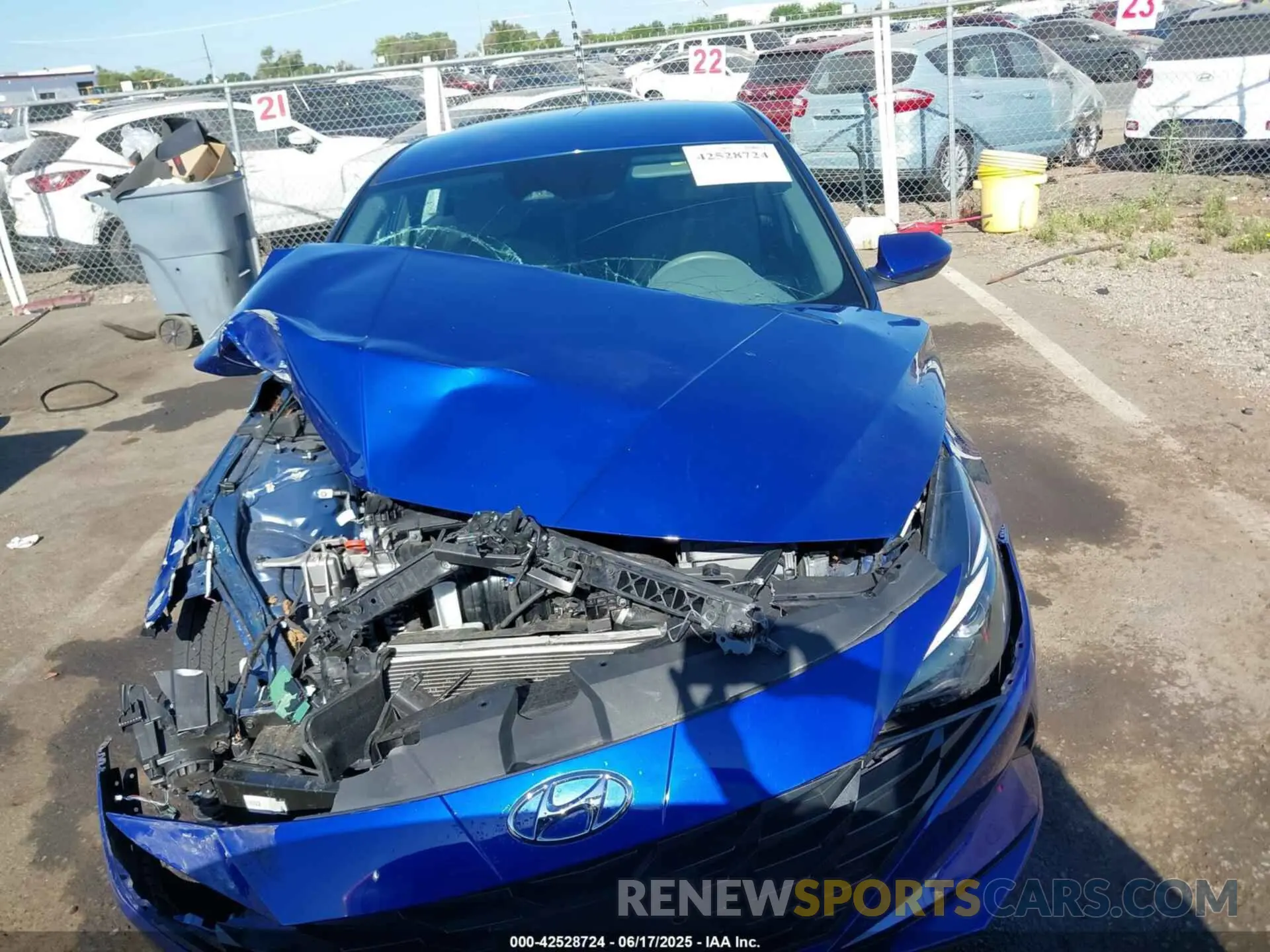 12 Photograph of a damaged car 5NPLM4AG7PH092158 HYUNDAI ELANTRA 2023
