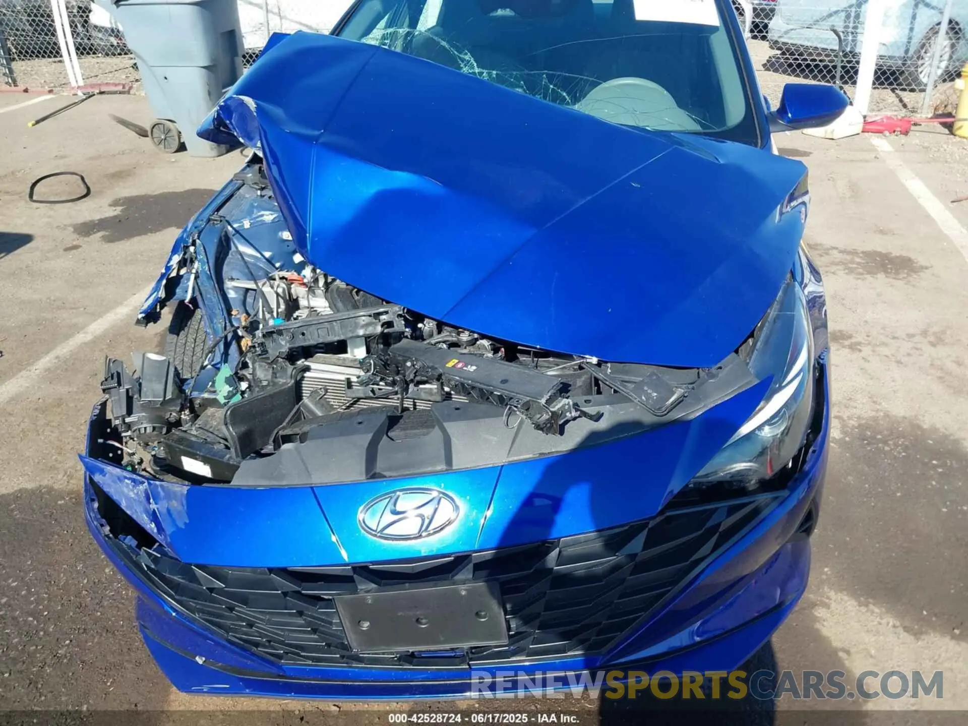 6 Photograph of a damaged car 5NPLM4AG7PH092158 HYUNDAI ELANTRA 2023