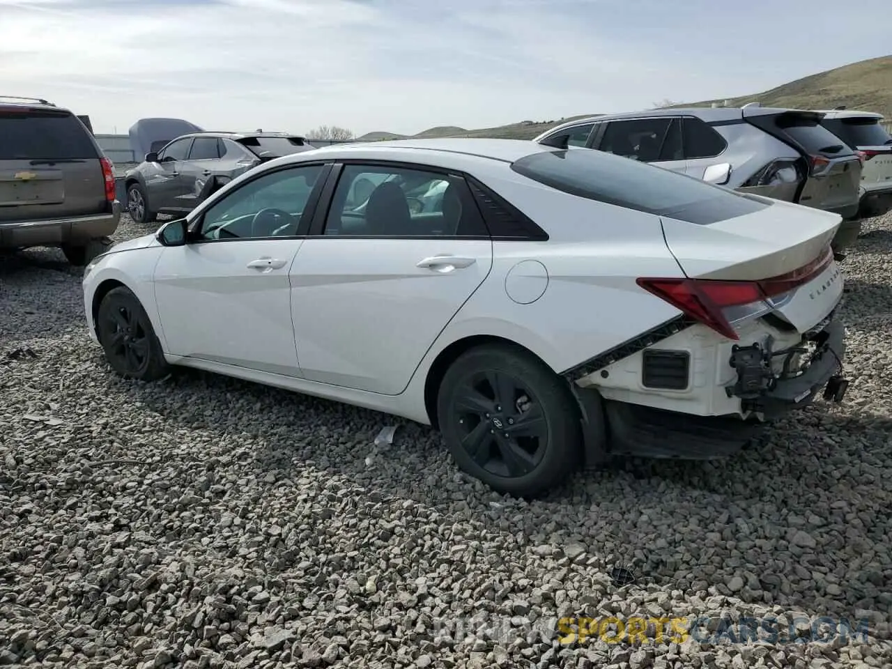 2 Photograph of a damaged car 5NPLM4AG7PH095416 HYUNDAI ELANTRA 2023