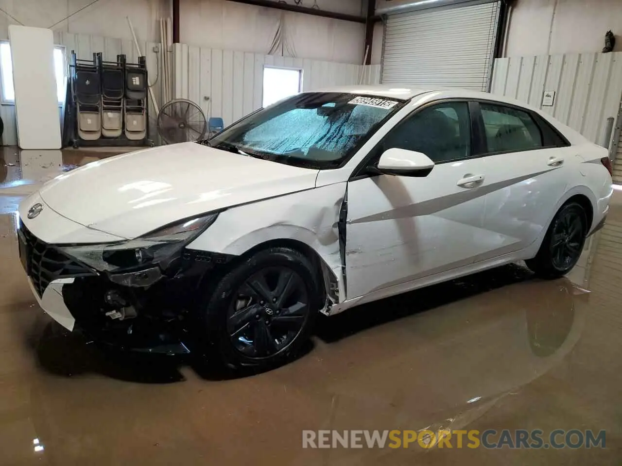 1 Photograph of a damaged car 5NPLM4AG7PH101537 HYUNDAI ELANTRA 2023