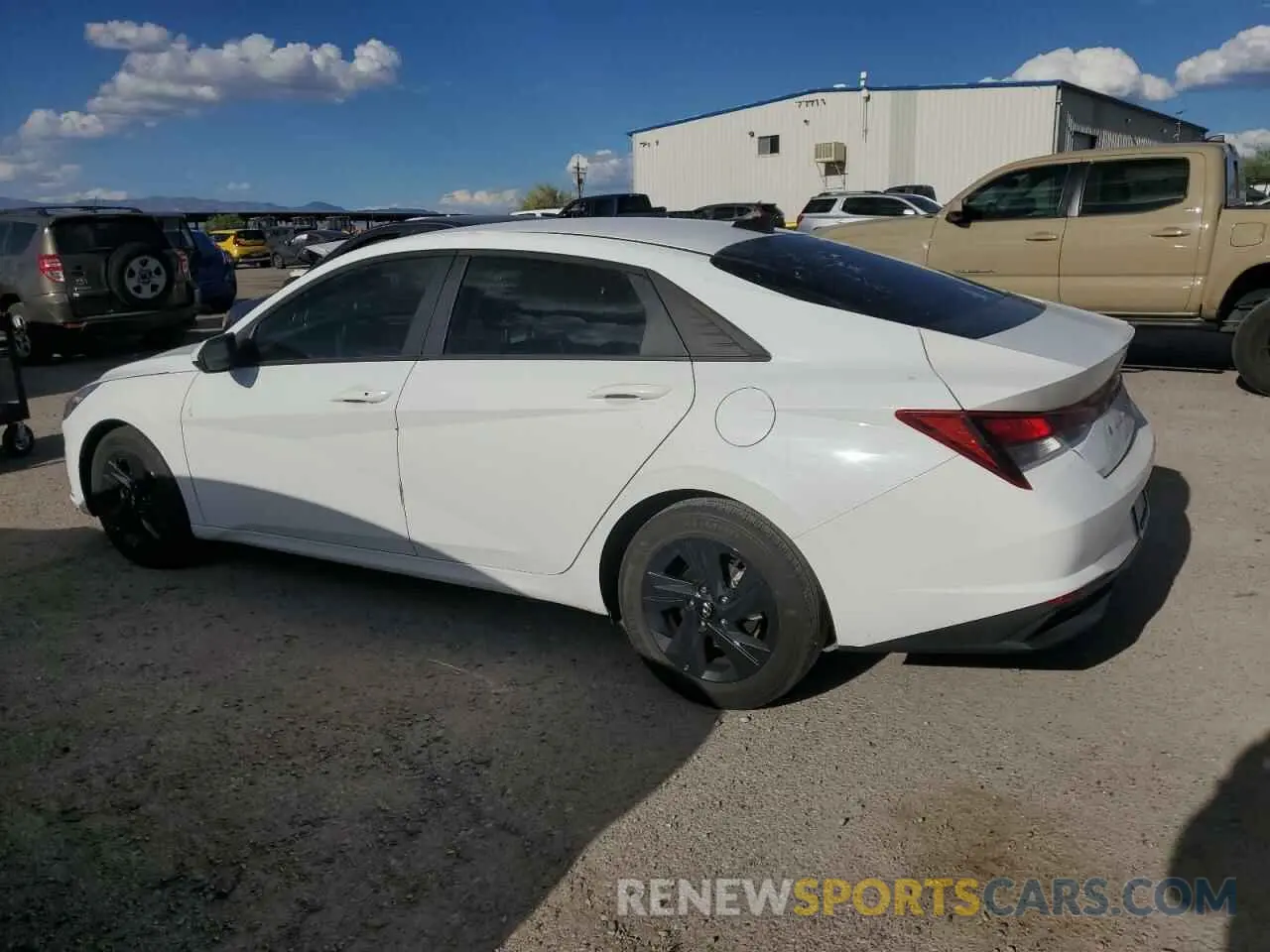 2 Photograph of a damaged car 5NPLM4AG7PH106205 HYUNDAI ELANTRA 2023