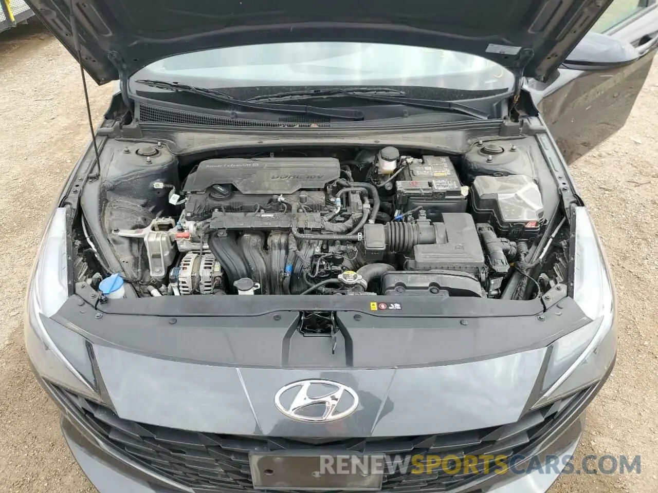 11 Photograph of a damaged car 5NPLM4AG7PH107144 HYUNDAI ELANTRA 2023