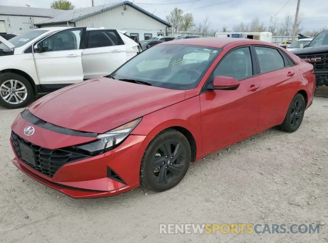 1 Photograph of a damaged car 5NPLM4AG7PH112716 HYUNDAI ELANTRA 2023