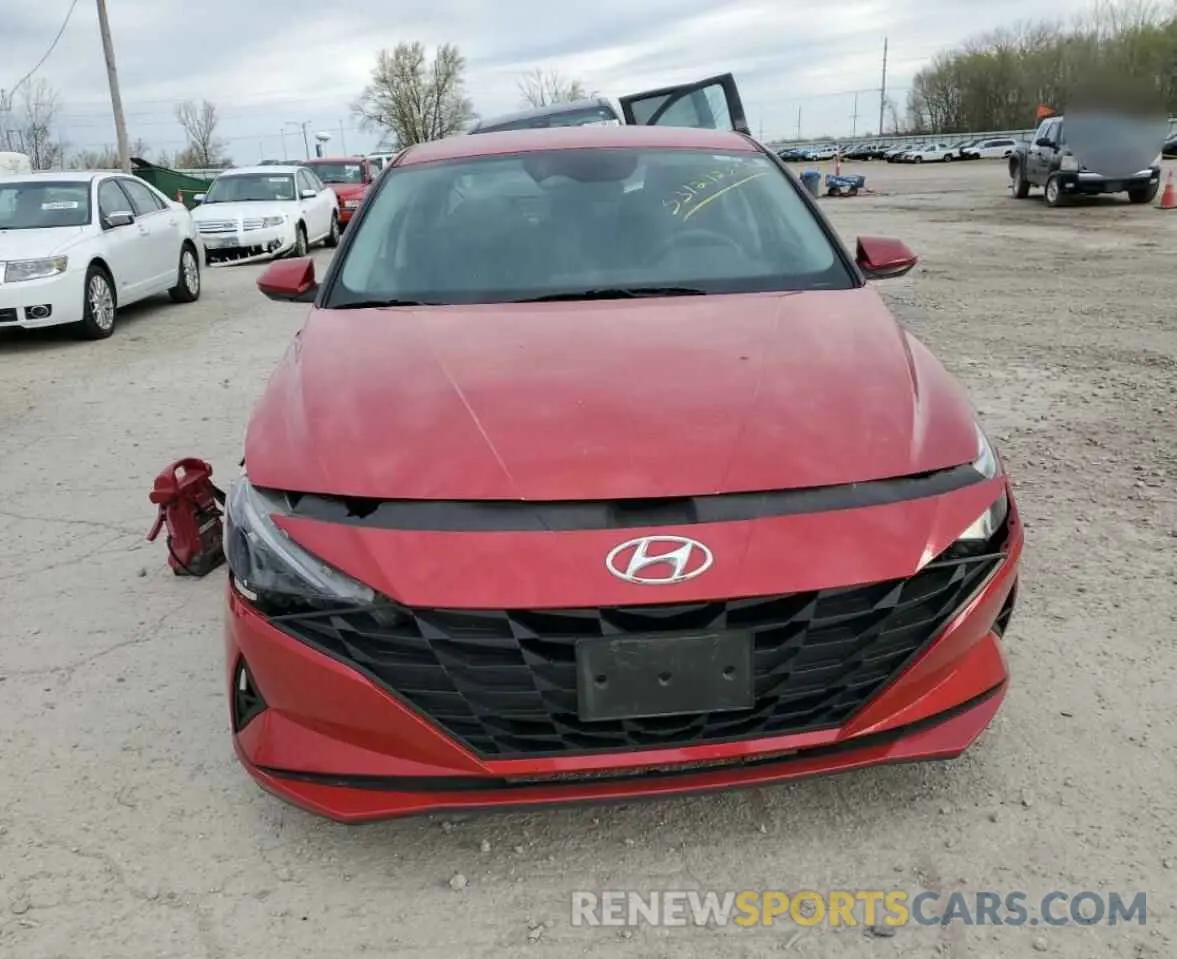5 Photograph of a damaged car 5NPLM4AG7PH112716 HYUNDAI ELANTRA 2023