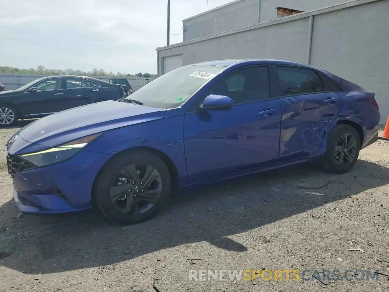 1 Photograph of a damaged car 5NPLM4AG8PH089477 HYUNDAI ELANTRA 2023