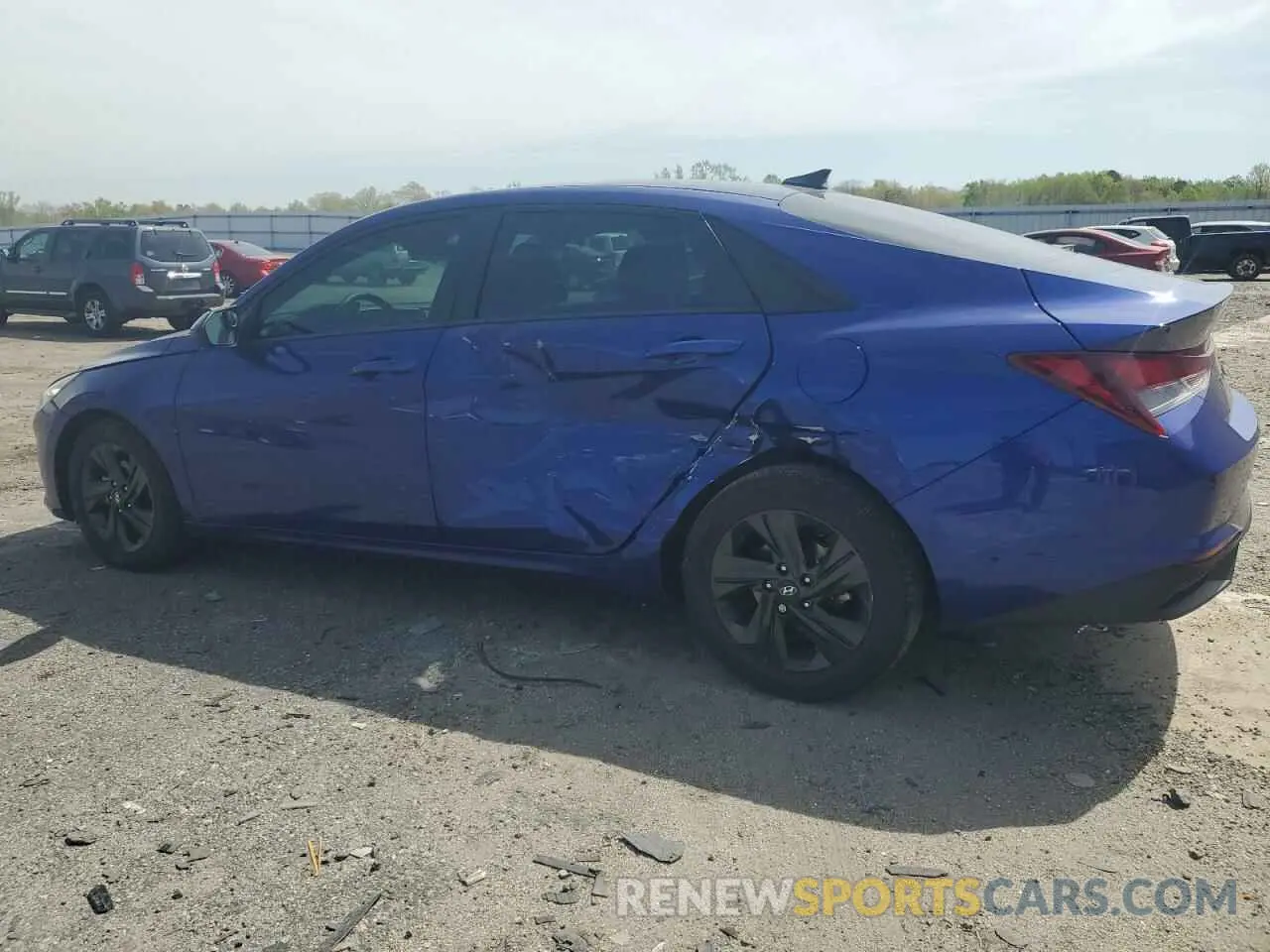 2 Photograph of a damaged car 5NPLM4AG8PH089477 HYUNDAI ELANTRA 2023