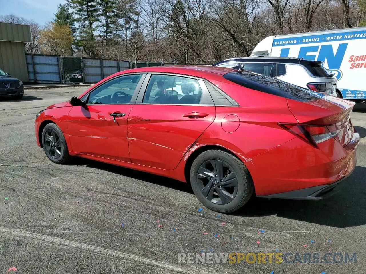 2 Photograph of a damaged car 5NPLM4AG8PH101496 HYUNDAI ELANTRA 2023