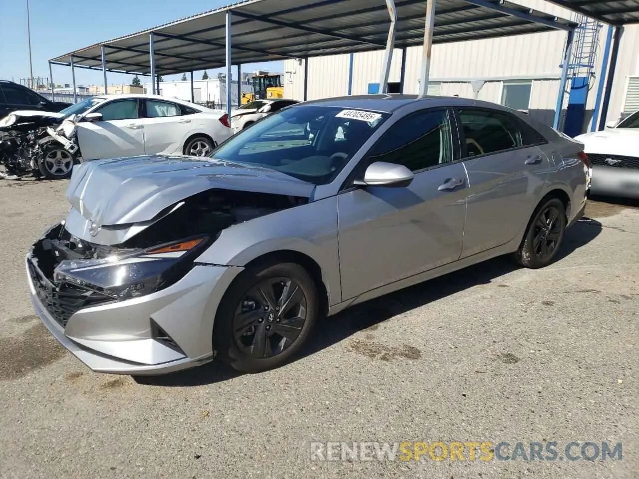 1 Photograph of a damaged car 5NPLM4AG8PH105239 HYUNDAI ELANTRA 2023