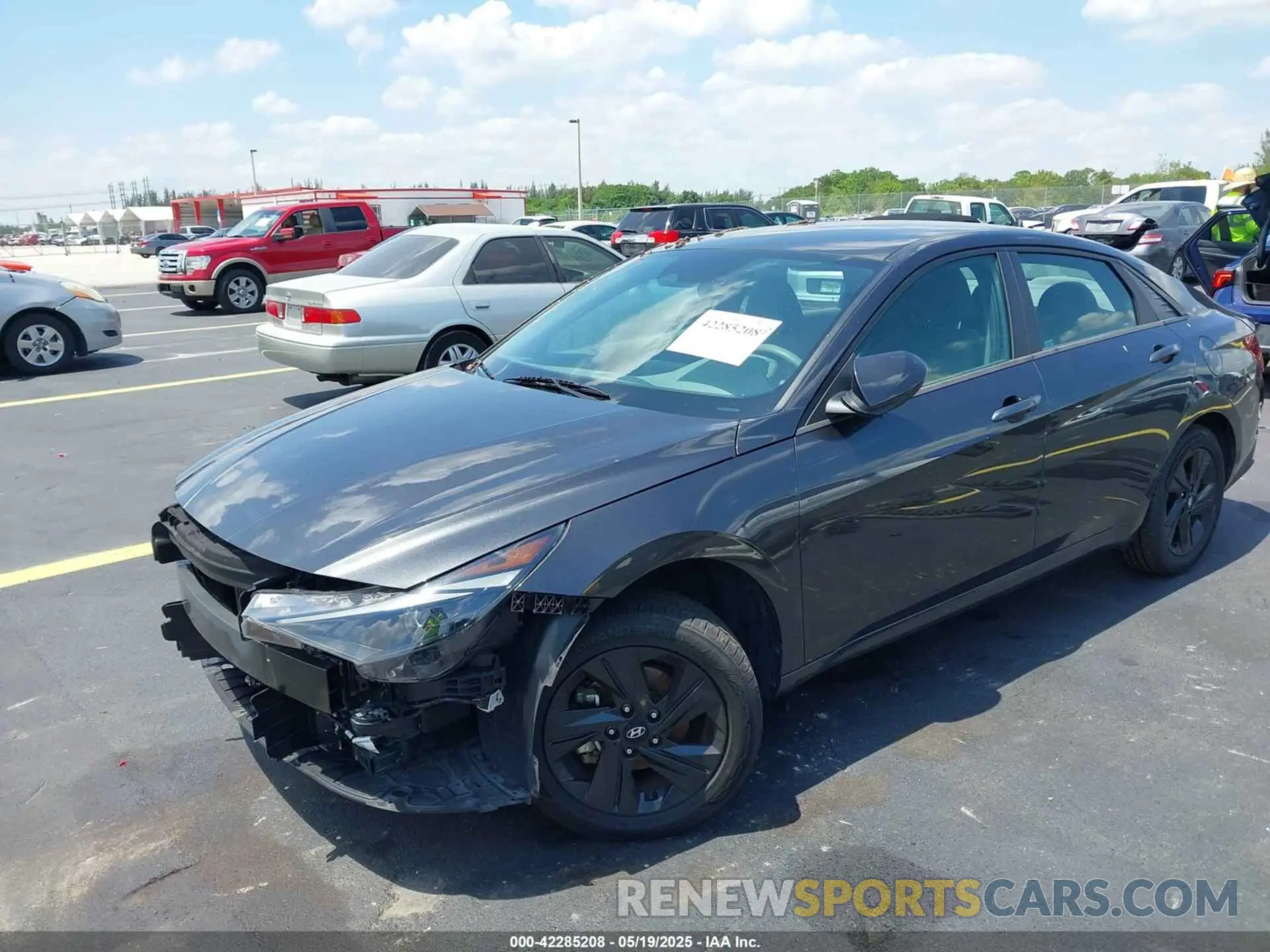 2 Photograph of a damaged car 5NPLM4AG8PH118489 HYUNDAI ELANTRA 2023