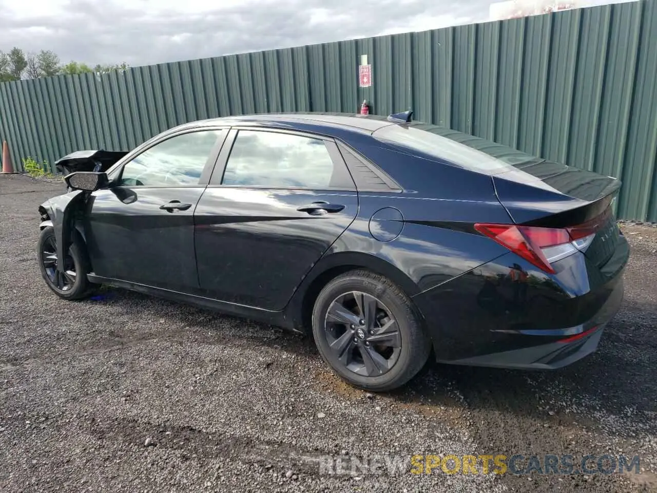 2 Photograph of a damaged car 5NPLM4AG9PH094008 HYUNDAI ELANTRA 2023