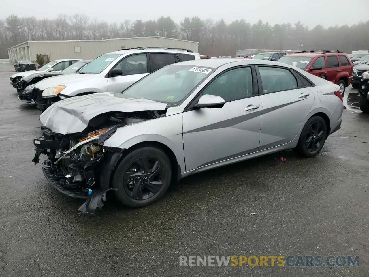 1 Photograph of a damaged car 5NPLM4AG9PH094476 HYUNDAI ELANTRA 2023