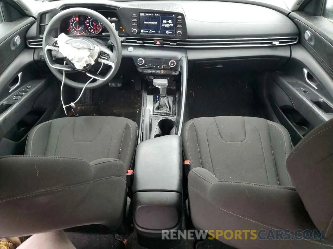8 Photograph of a damaged car 5NPLM4AG9PH094476 HYUNDAI ELANTRA 2023