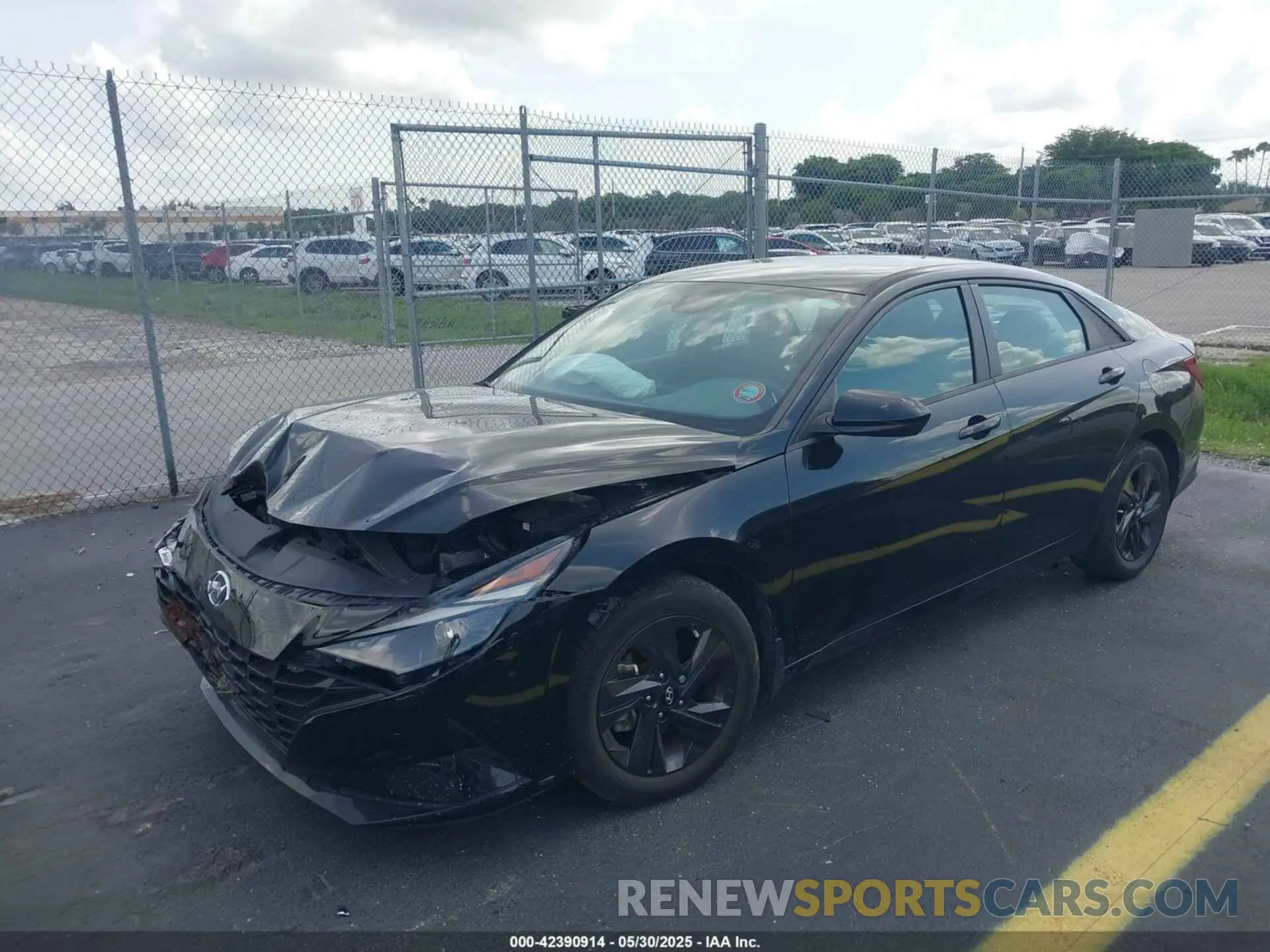 2 Photograph of a damaged car 5NPLM4AG9PH101104 HYUNDAI ELANTRA 2023