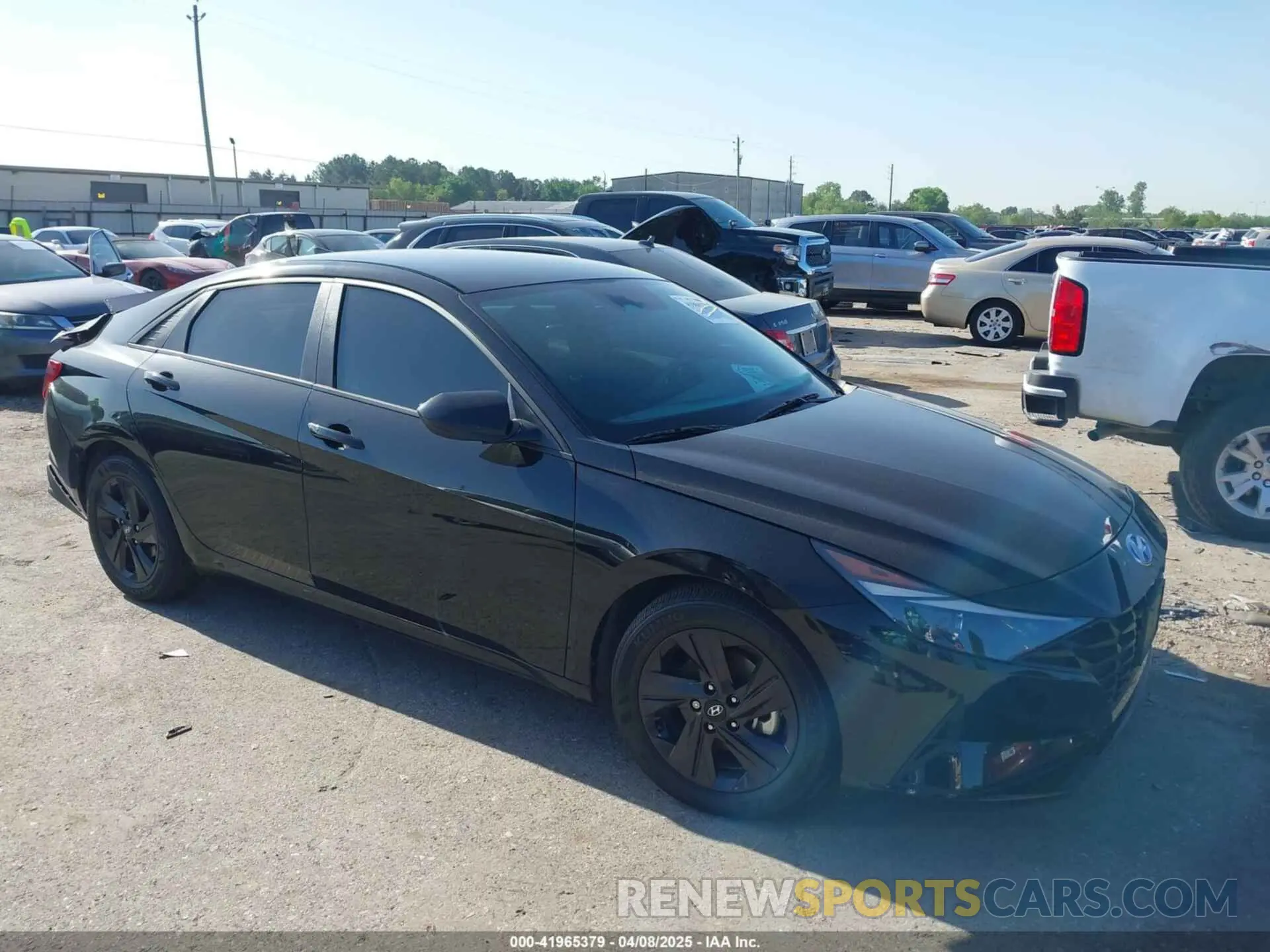 1 Photograph of a damaged car 5NPLM4AG9PH116556 HYUNDAI ELANTRA 2023