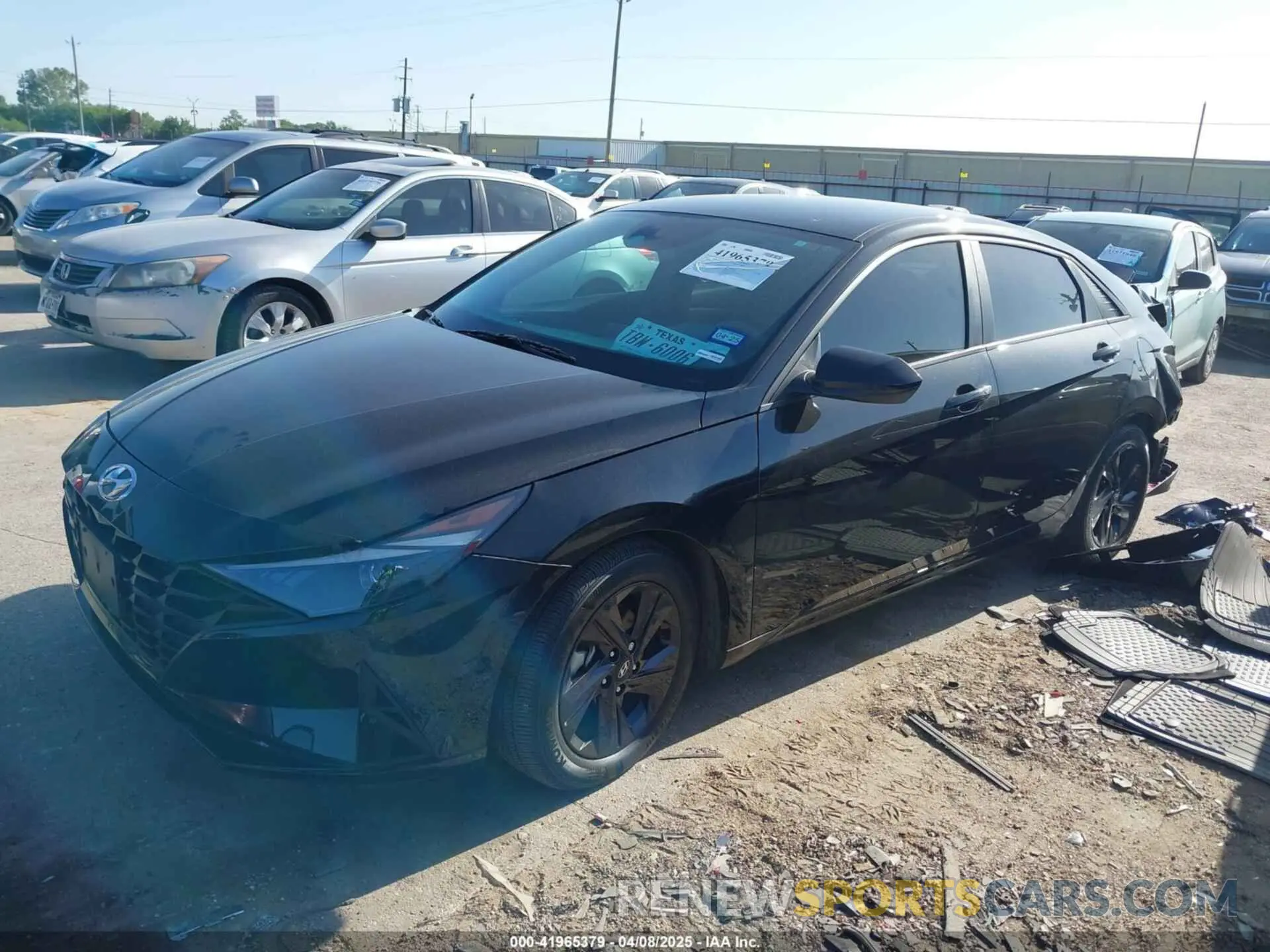 2 Photograph of a damaged car 5NPLM4AG9PH116556 HYUNDAI ELANTRA 2023