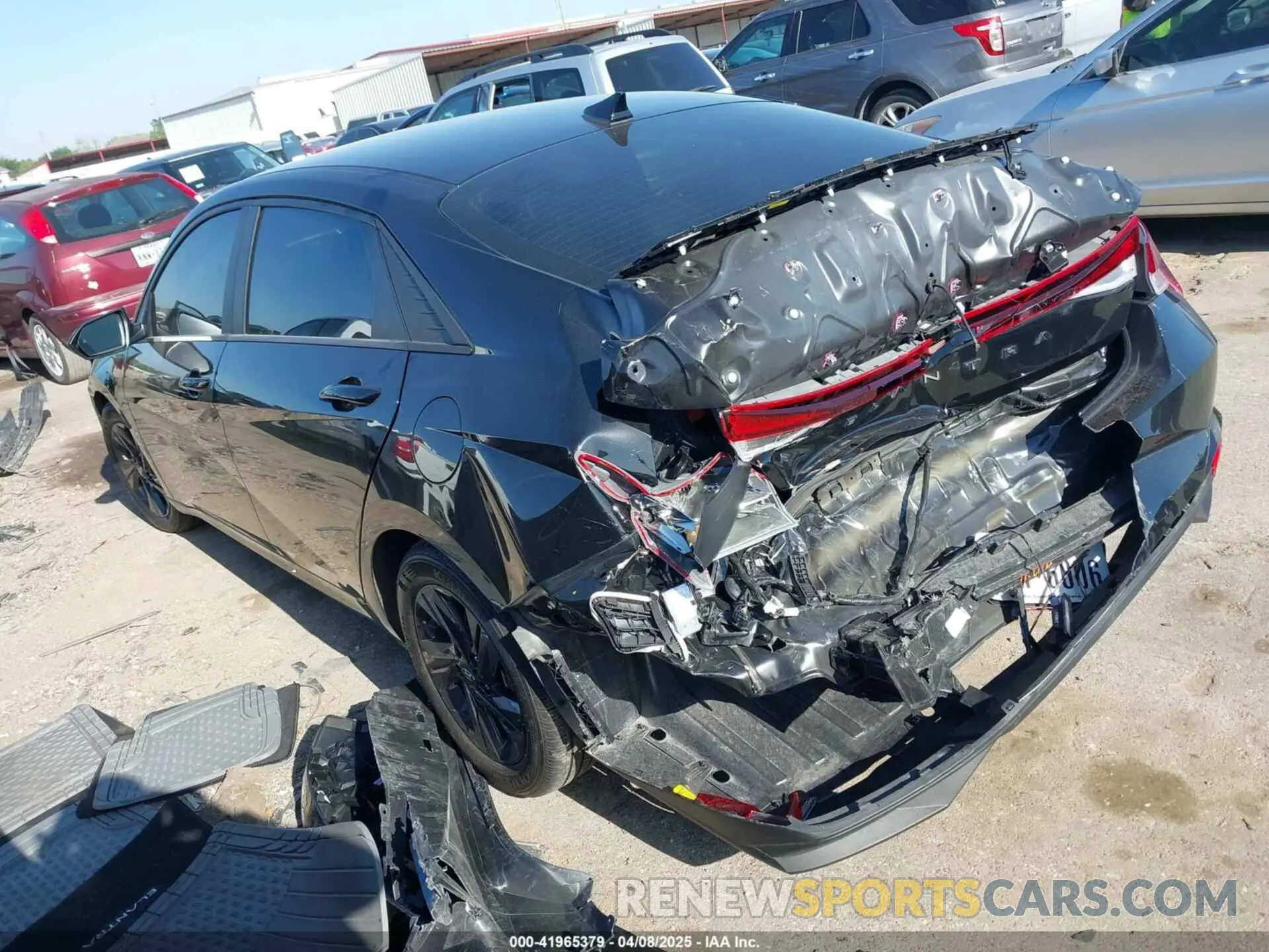 3 Photograph of a damaged car 5NPLM4AG9PH116556 HYUNDAI ELANTRA 2023