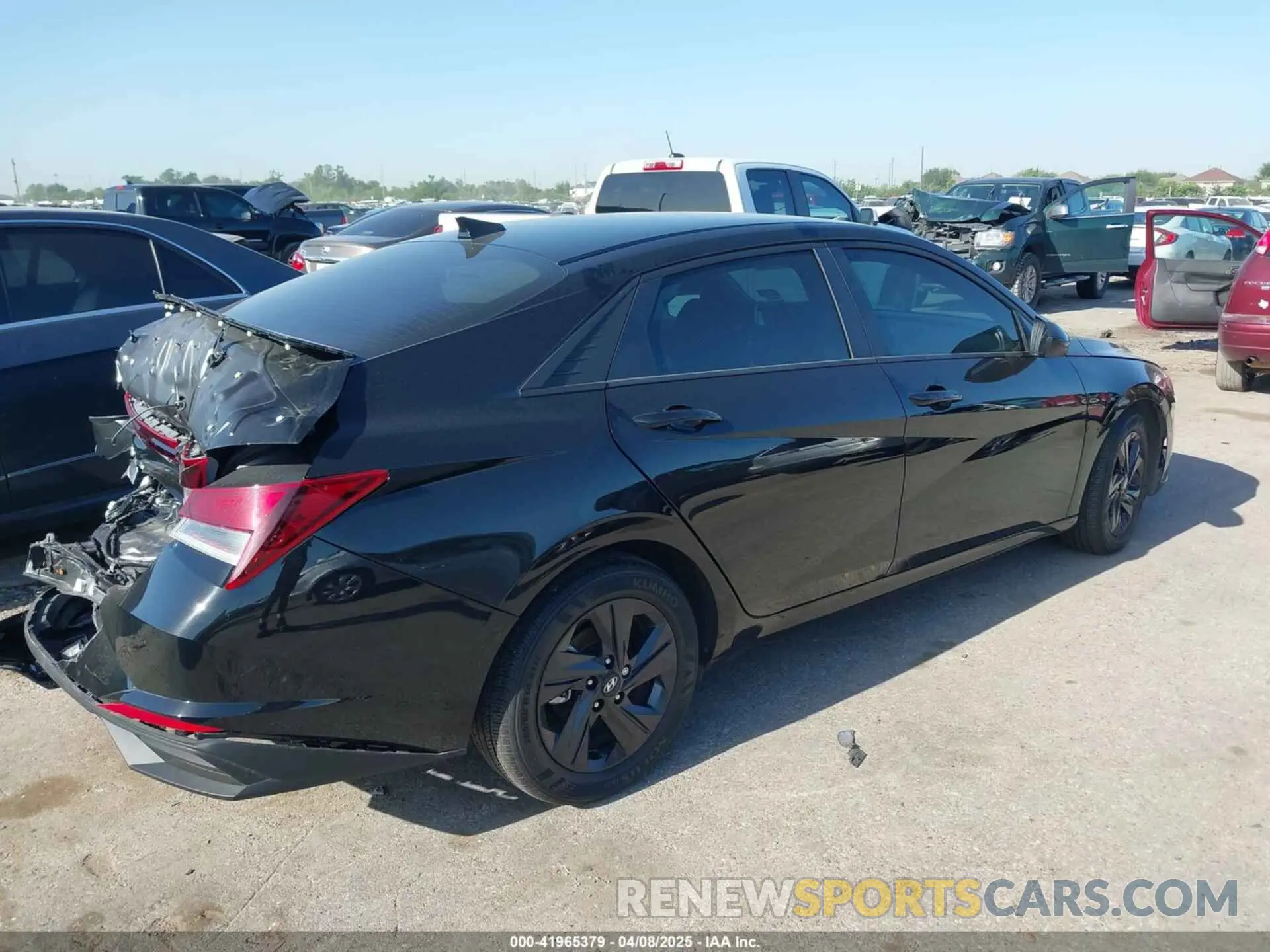 4 Photograph of a damaged car 5NPLM4AG9PH116556 HYUNDAI ELANTRA 2023